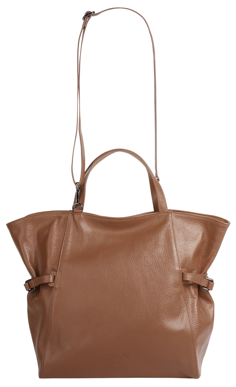 Samantha Look Shopper echt Leder, Made in Italy