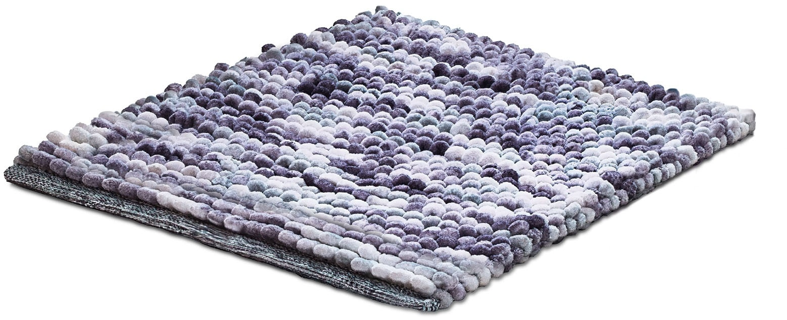 Linea Due Badematte »Punto« Höhe 20 mm rutschhemmend beschichtet fussbodenheizungsgeeignet