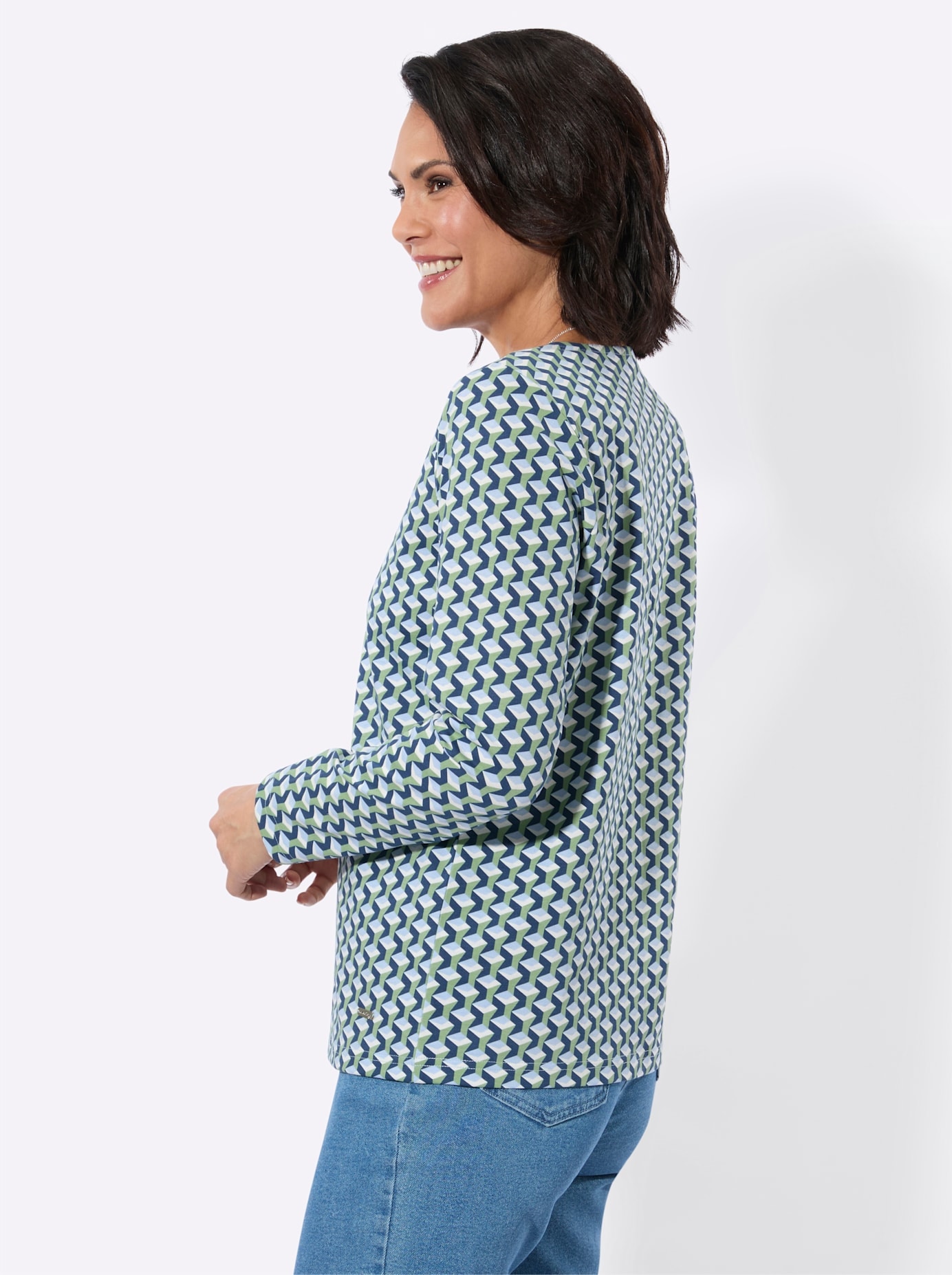Casual Looks T-shirt imprimé »Druck-Shirt« 1