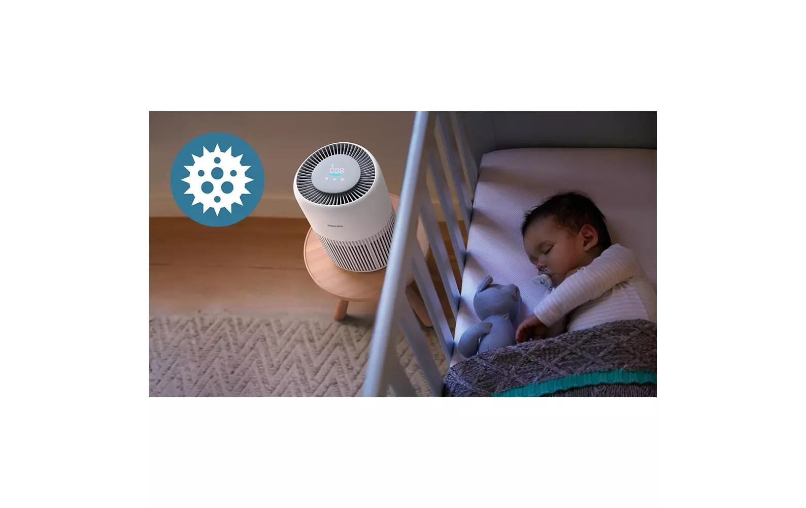 Philips Luftreiniger »PureProtect Mini 900 Series, Luftreinigungsrate 250 m³/h« für 65 qm Räume 2-Schichten-HEPA-Filtersystem, leise, AC0920/10