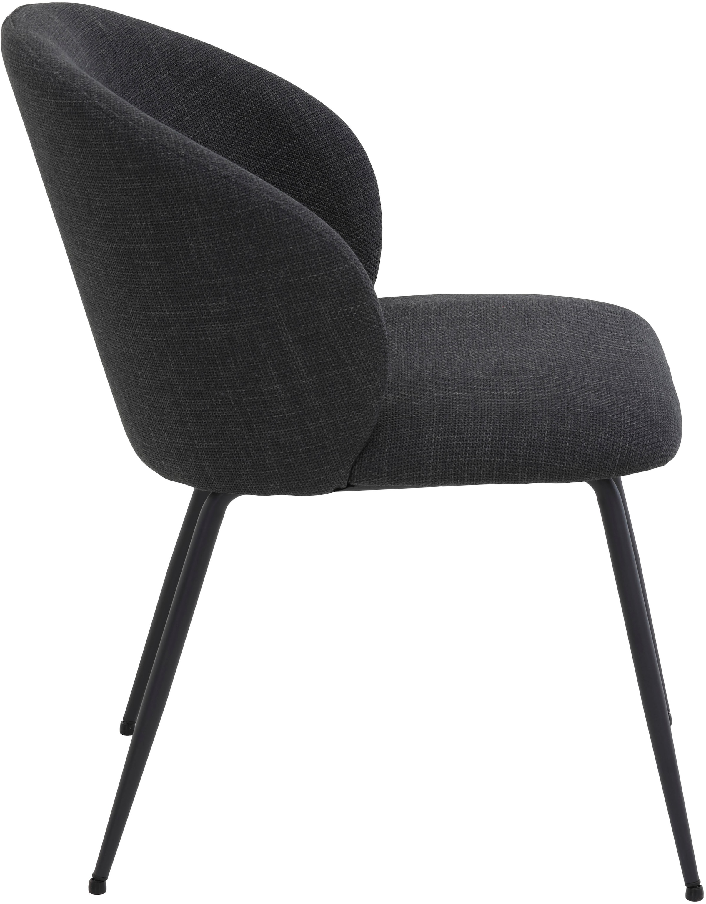 HELA Chaise à 4 pieds »GRAZ, Esszimmerstuhl« (Set) 1 cuisXL-Sitzbreite,4-Fuss,Rundrohrgestell,140 Kg belastbar, Webstoff