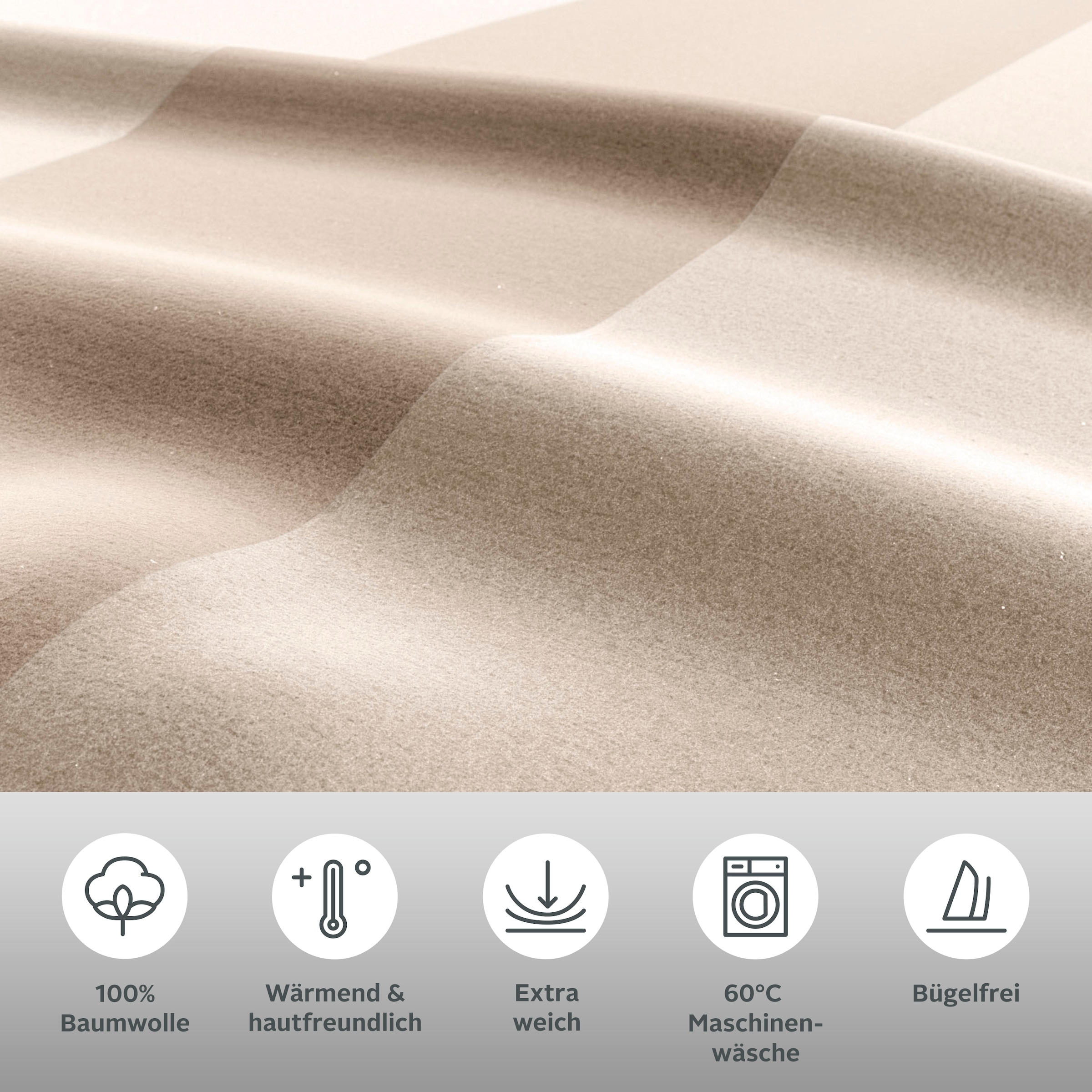 GOODproduct Linge de lit »Sari« 2 in verschiedenen Qualitäten, moderne Bettwäsche mit Streifen