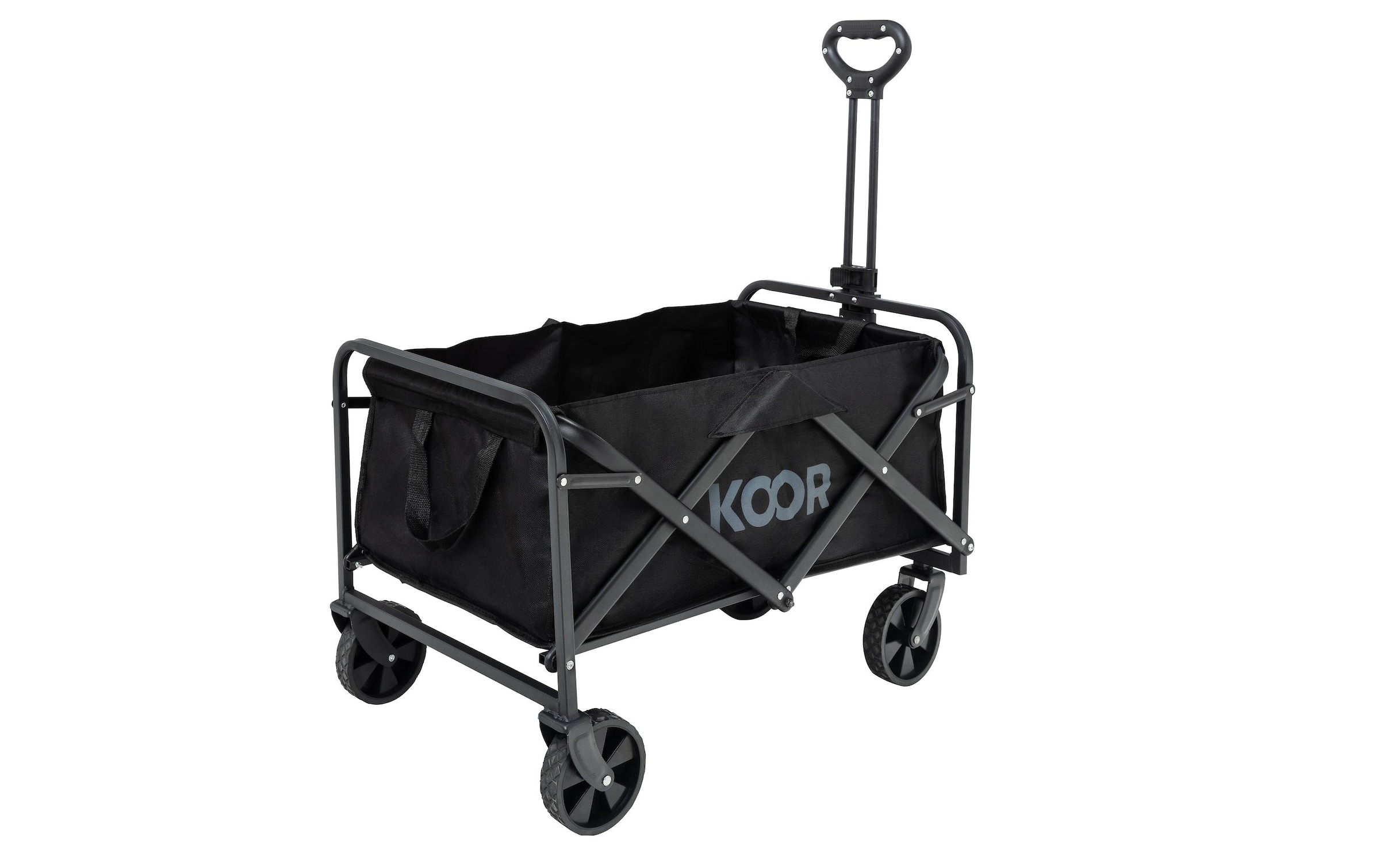 KOOR Bollerwagen »Tralle« Bollerwagen fürs Camping, Einkaufen oder die Gartenarbeit