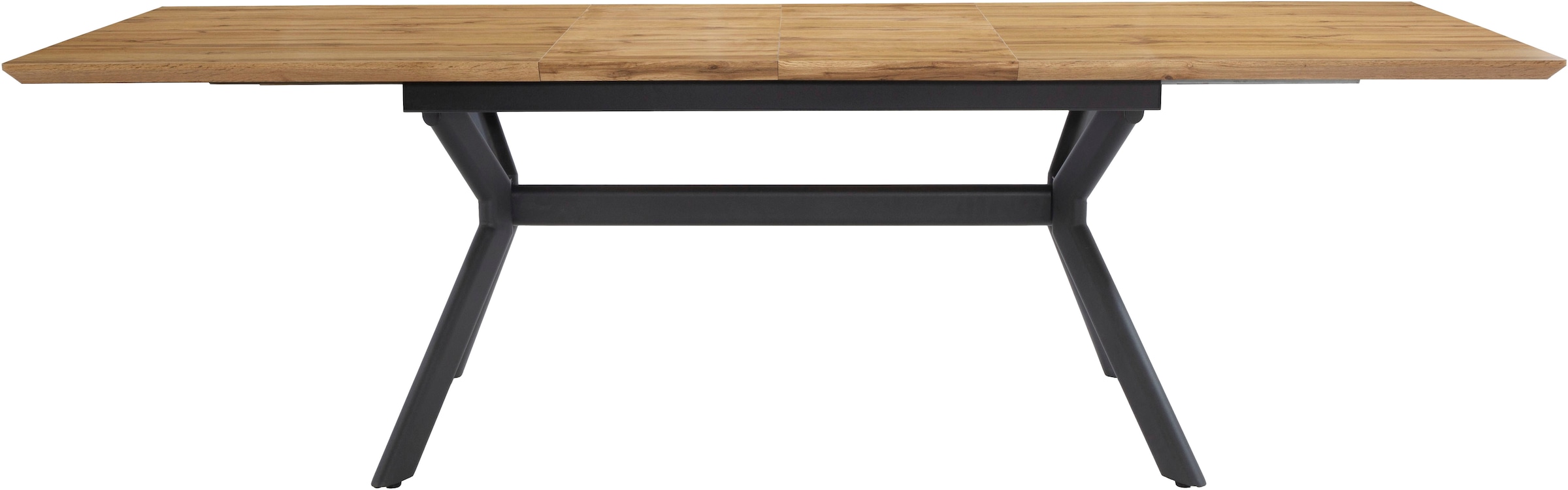 Jockenhöfer Gruppe Esstisch »Massimo« 2-fach ausziehbar (180-220-260x100cm), Metallgestell