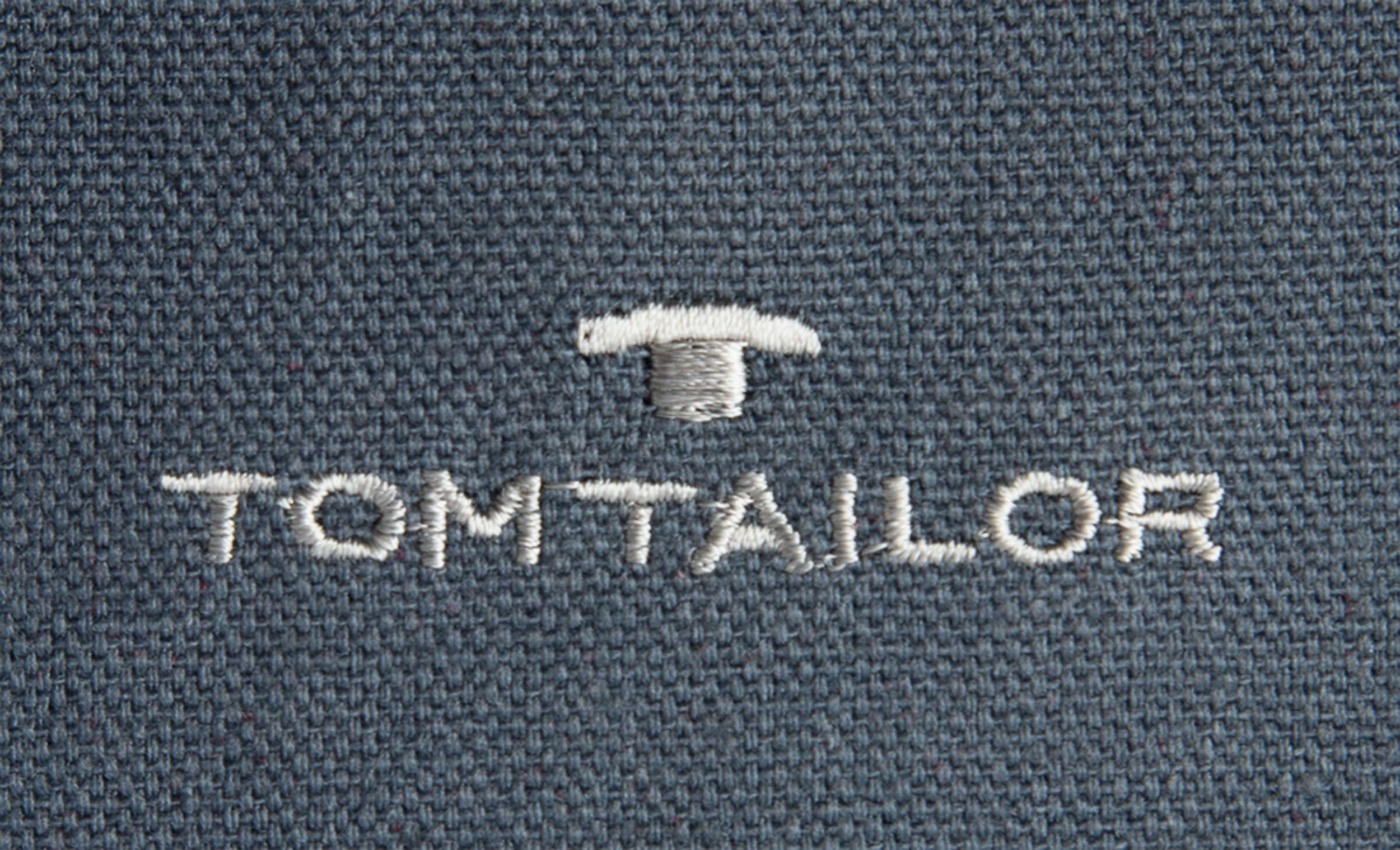 TOM TAILOR HOME Dekokissen »Dove Signature« mit Paspel, Kissenhülle ohne Füllung, 1 Stück