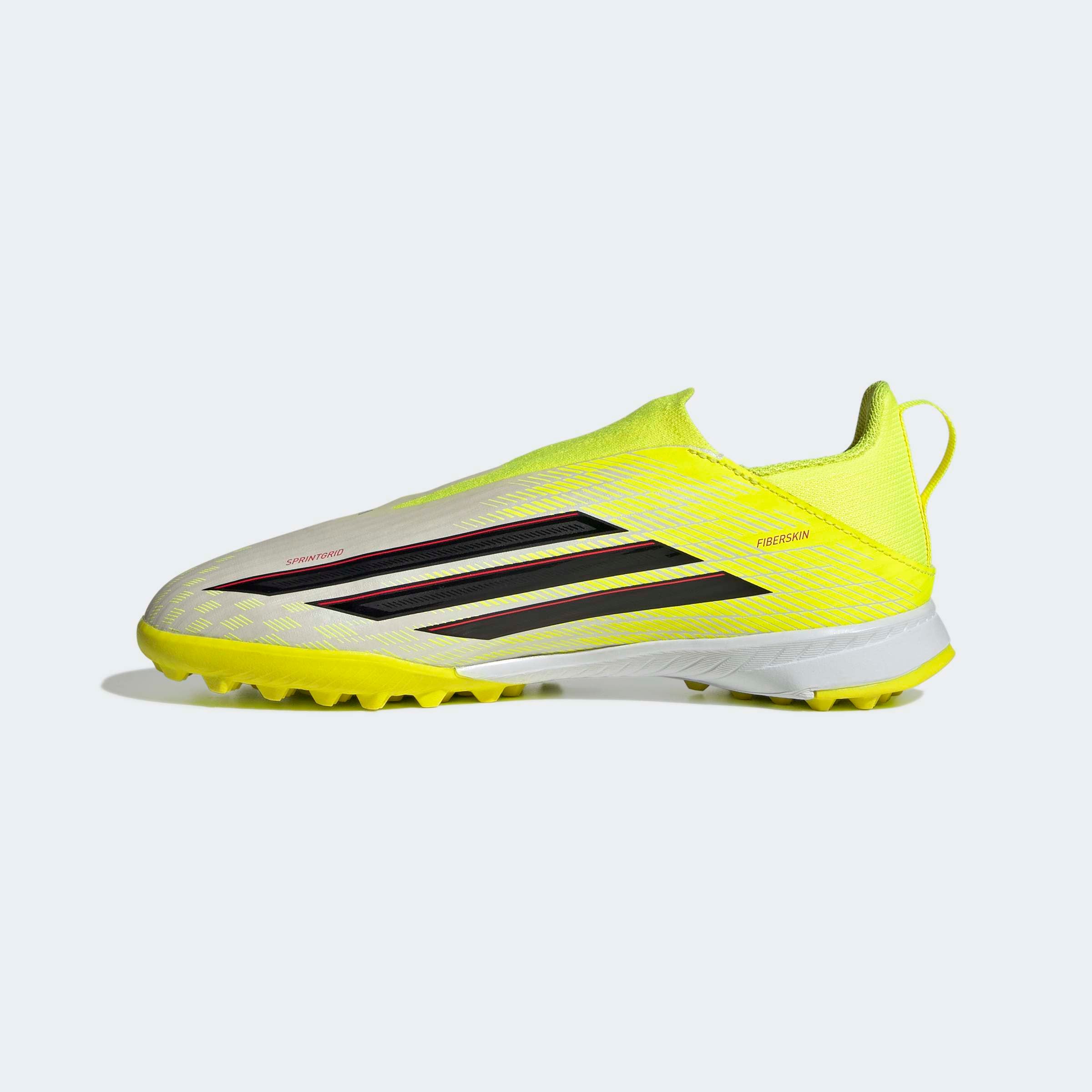 adidas Performance Chaussure de football »F50 LEAGUE LACELESS TURF KIDS«  für Kunstrasen, Hart- und Aschenplätze, für Kinder & Jugendliche