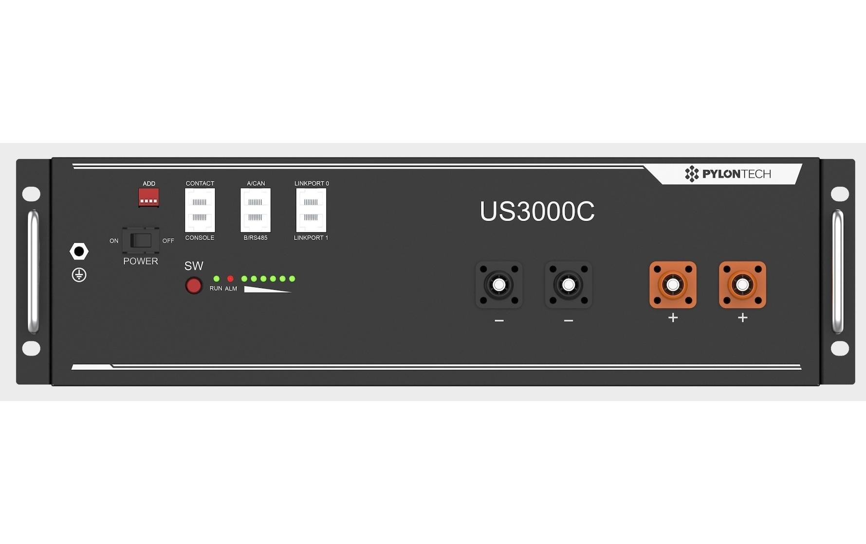 Pylontech Akku »US3000C 3,5 kWh 48 V LiFePO4«