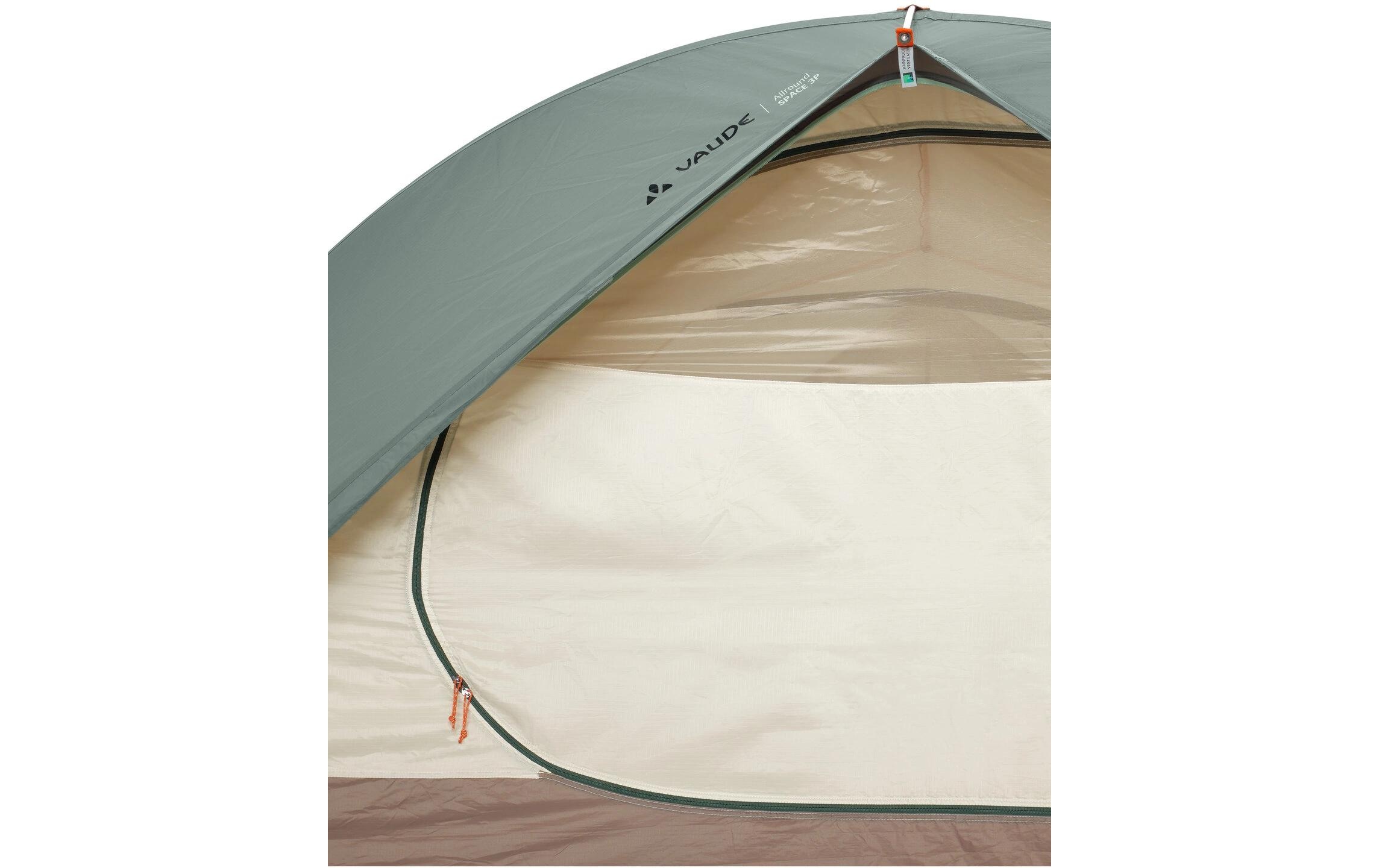 VAUDE Tente dôme »Allround Space 3P, agave« 3 Personen