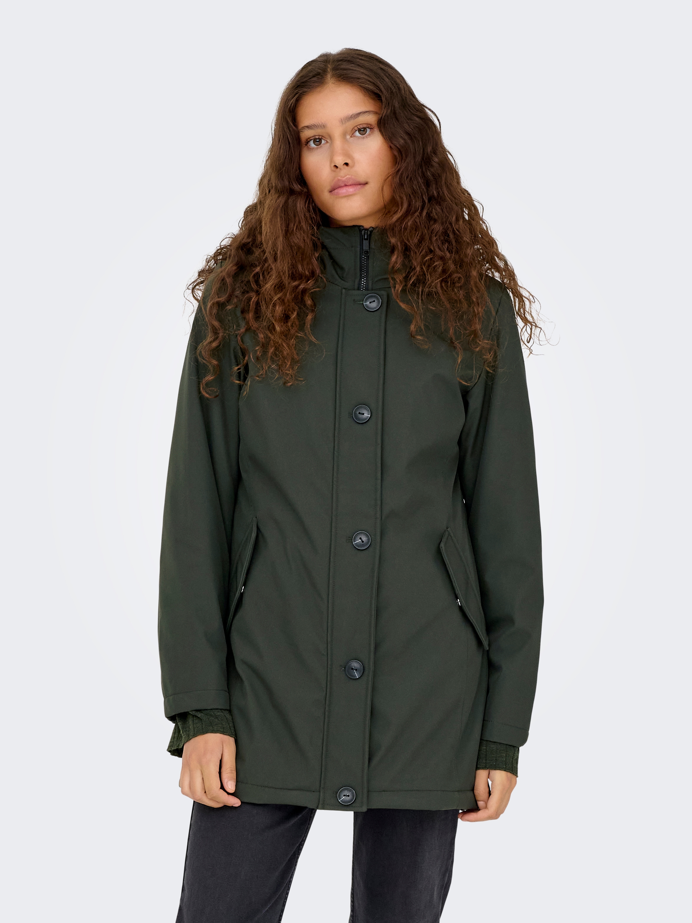 ONLY Parka »ONLOLIVIA LIFE PARKA COAT CS OTW« avec capuche