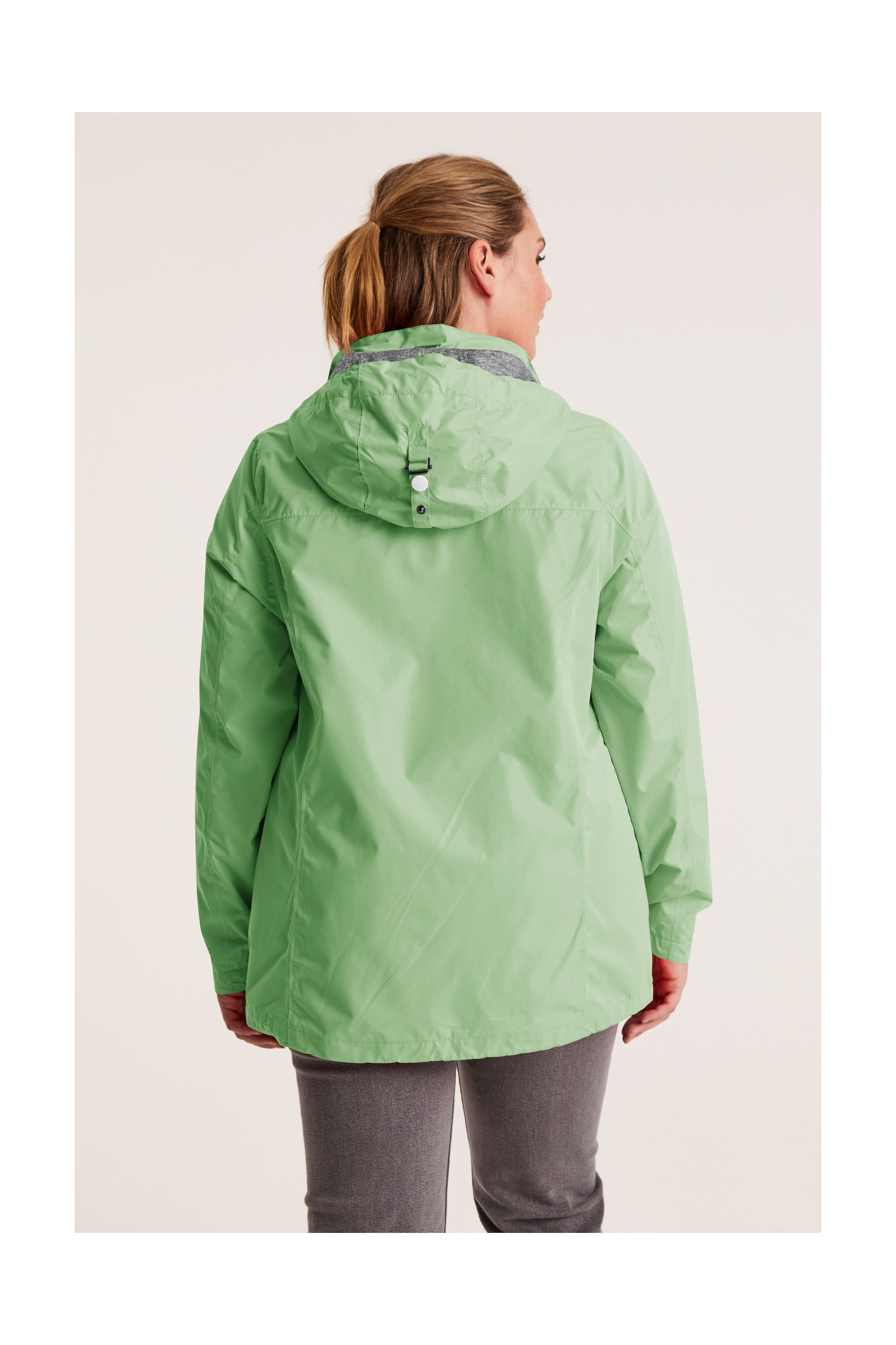 STOY Outdoorjacke »STS 11 WMN JCKT« Wasserdichte, atmungsaktive STOY-Jacke mit abnehmbarer Kapuze