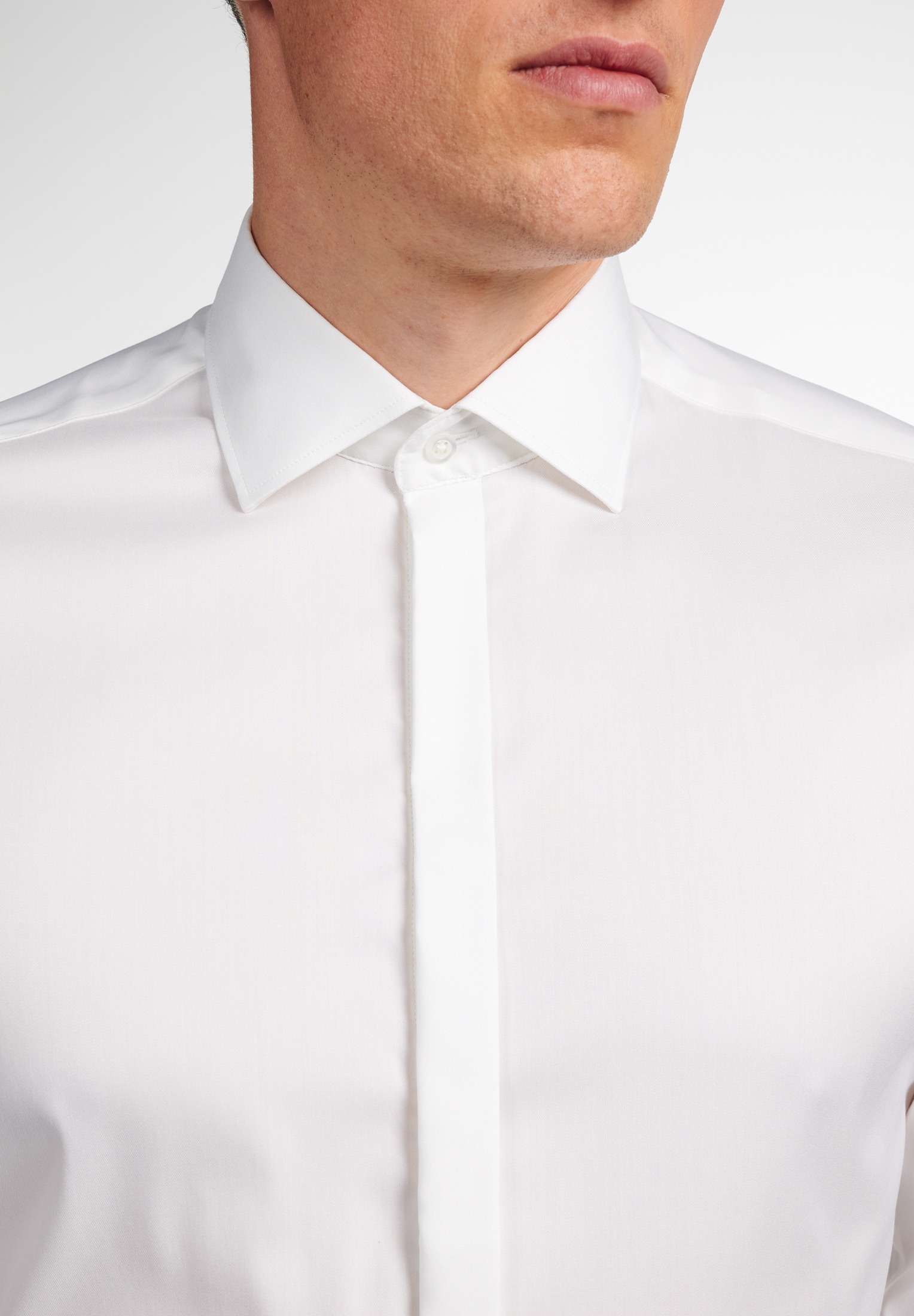 Eterna Langarmhemd »SLIM FIT« EASY IRON (bügelleicht)