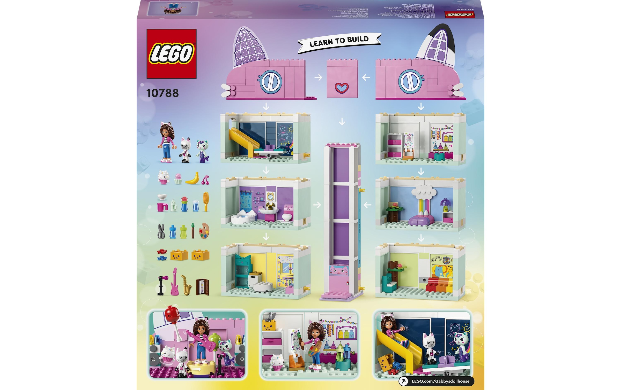 LEGO® Spielbausteine »Dollhouse Gabbys Puppe«