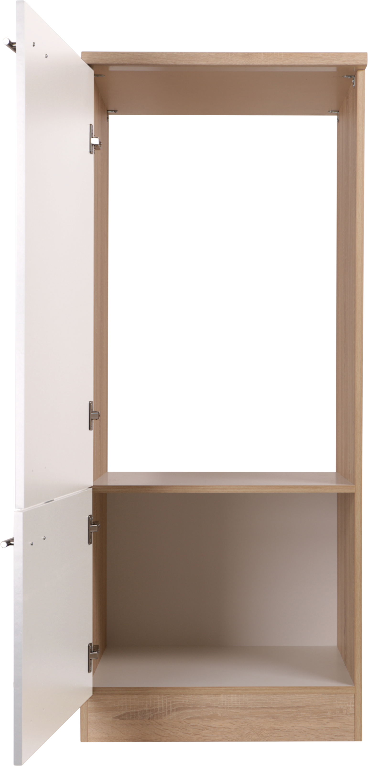 RESPEKTA Kühlumbauschrank »Merle« Breite 60 cm, Türen wechselseitig anschlagbar, Höhe 144,8 cm