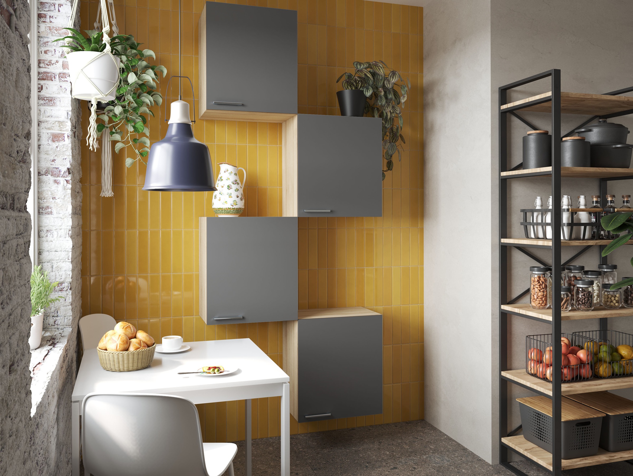 RESPEKTA Set d'armoires multi-usages »Merle«