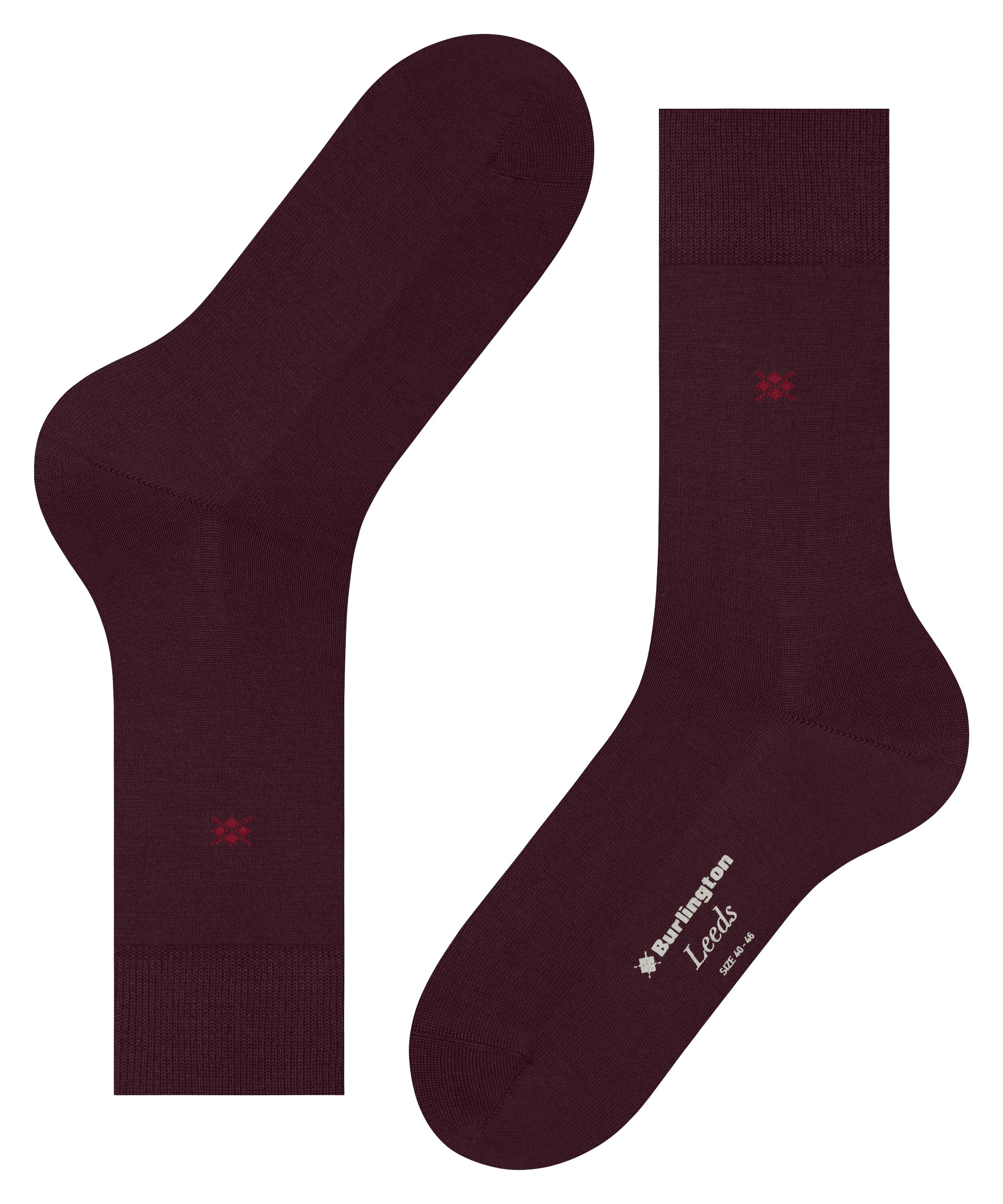 Burlington Socken »Leeds« mit Merinowolle, feuchtigkeitsregulierend, atmungsaktiv