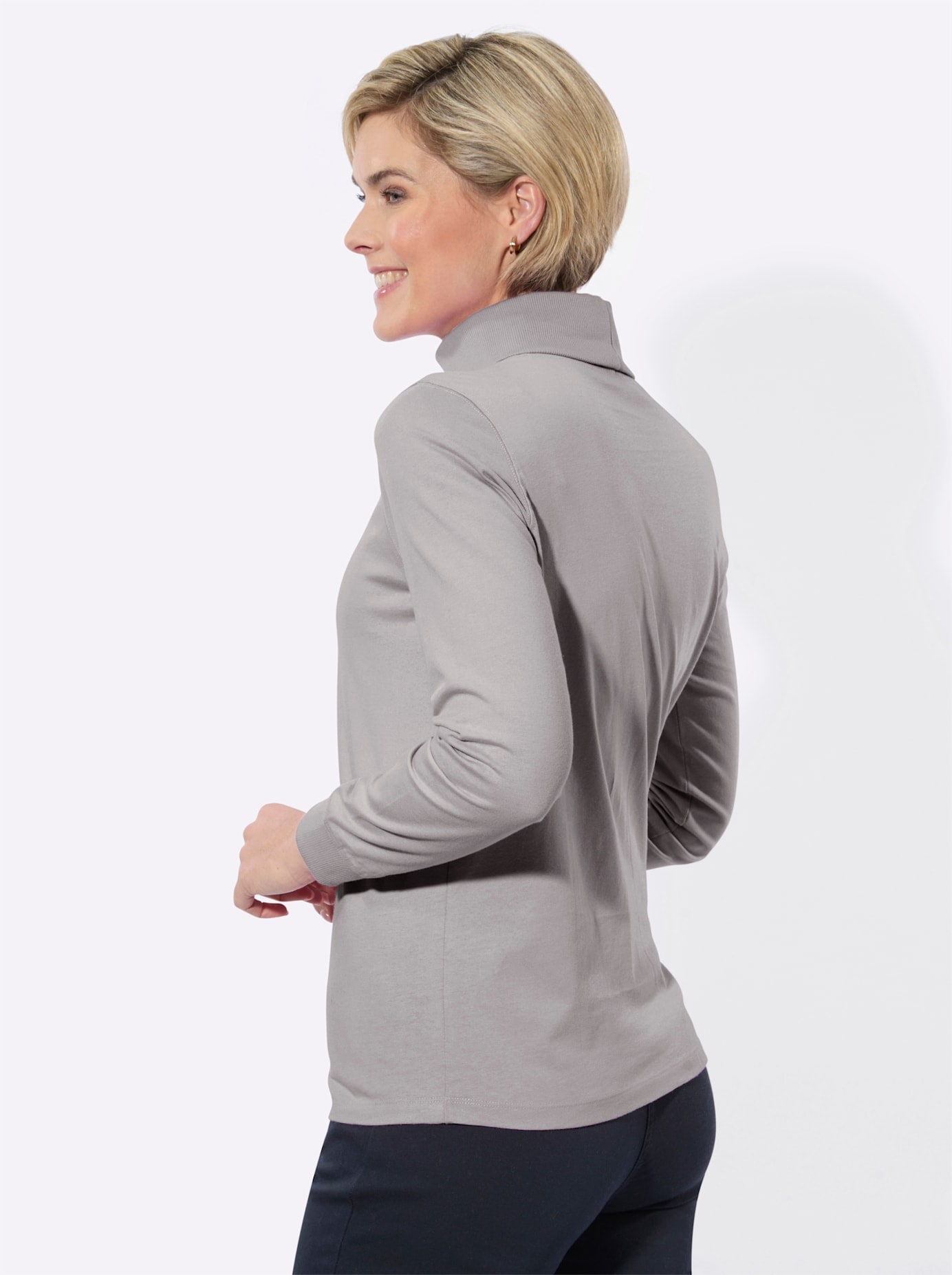 Classic Basics T-shirt à col roulé »Rollkragen-Shirt« 2