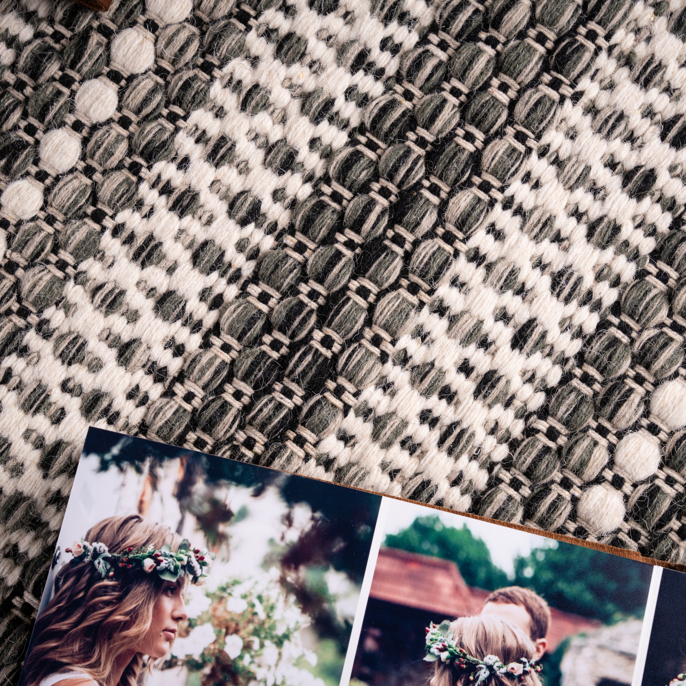 Obsession Tapis en laine »My Jaipur 335« Rectangulaire 9 mm Höhe Handweb Teppich, gestreift, reine Wolle, handgewebt, Schlafzimmer