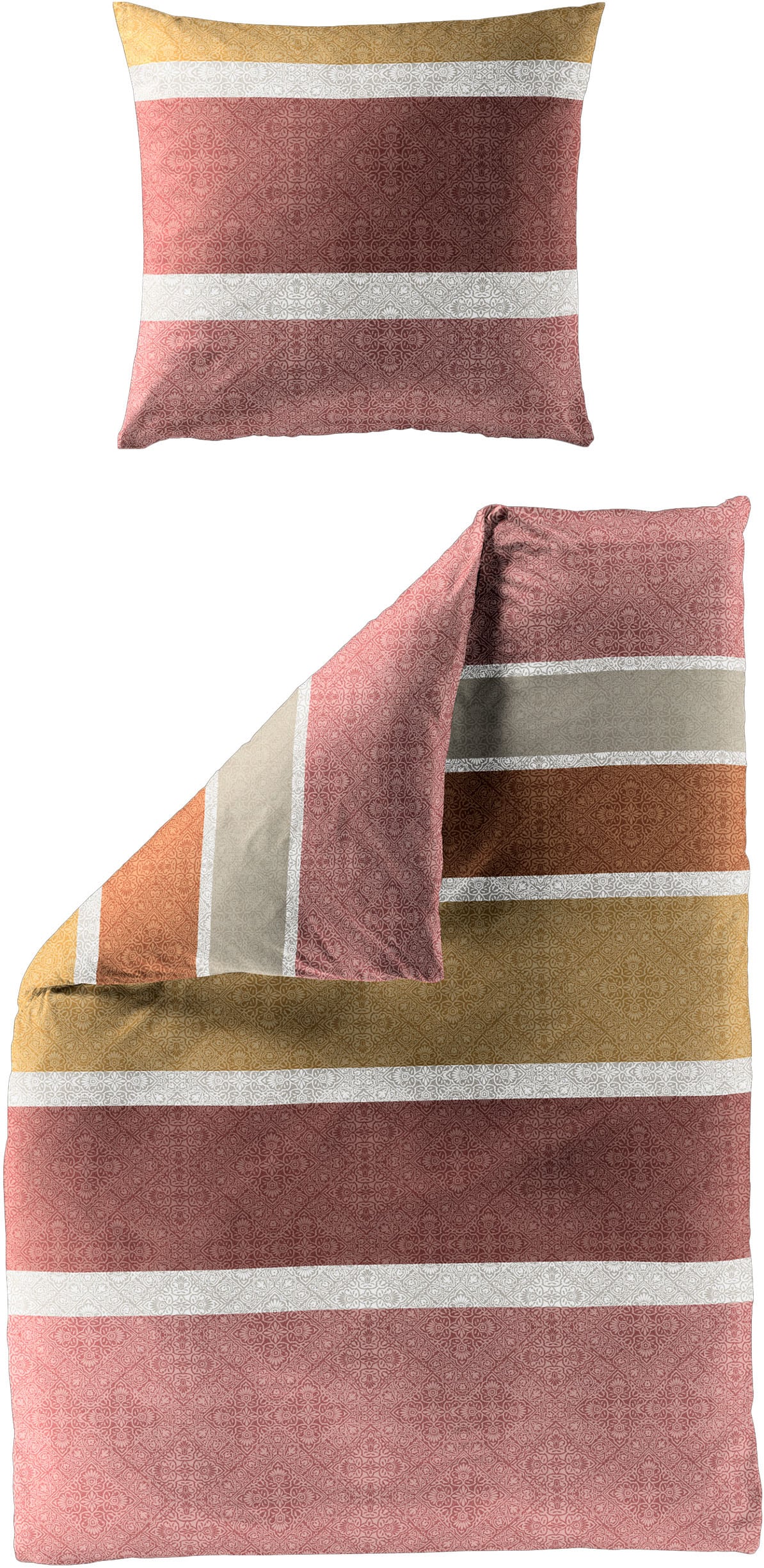 BIERBAUM Linge de lit »Bettwäsche 4184« 2 Renforce, 100  % Baumwolle, pflegeleicht