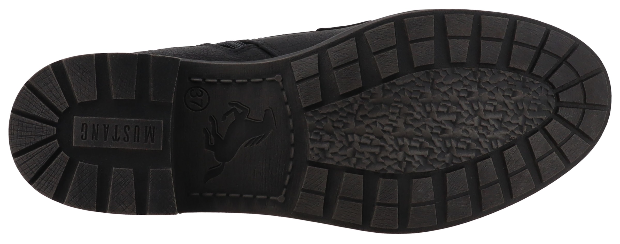 Mustang Shoes Bottes d'hiver »Fabienne«  bottine à lacets avec talon cubain