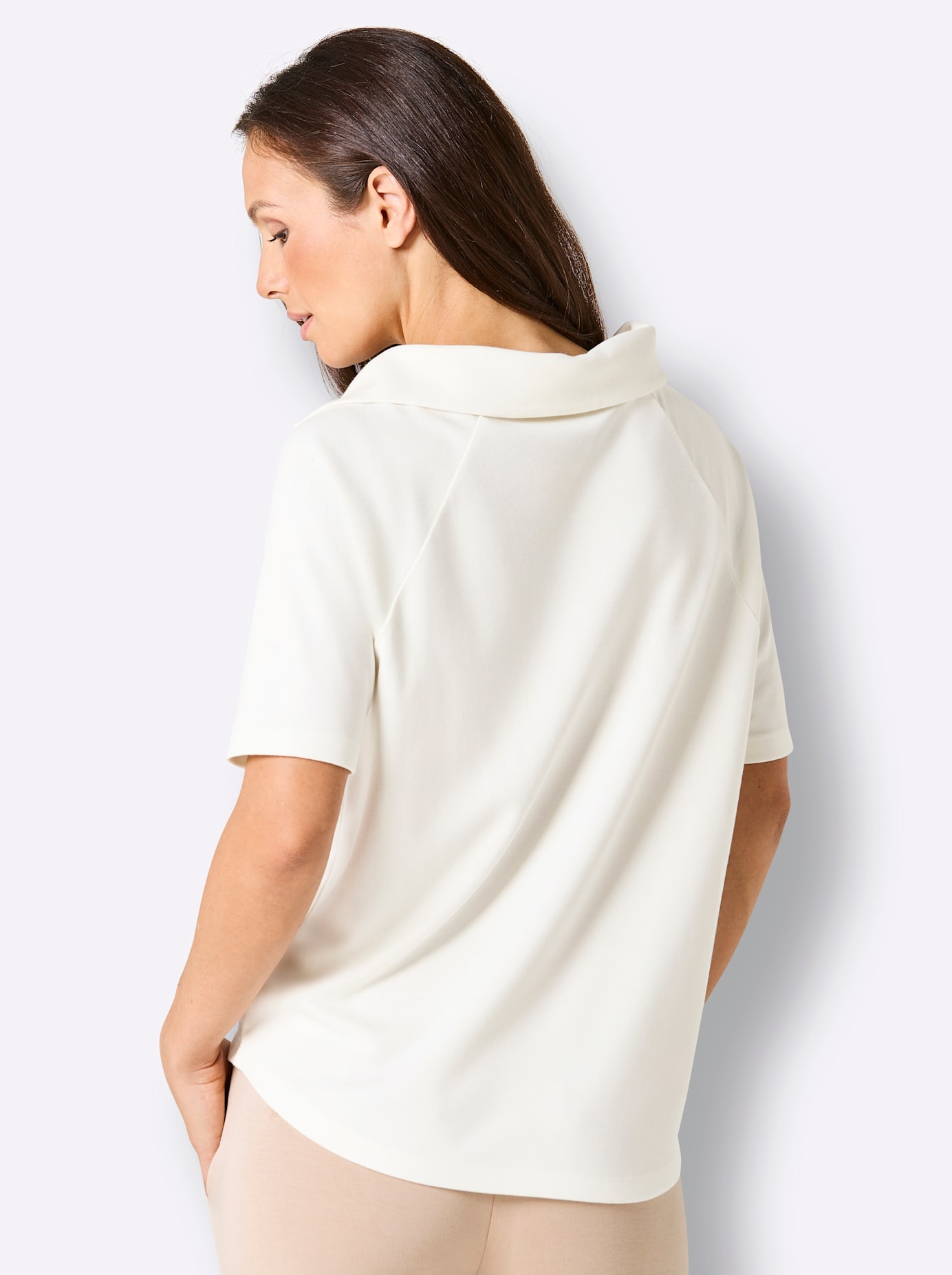 CREATION L PREMIUM T-shirt à manches courtes »Modal-Shirt« 1 pièces