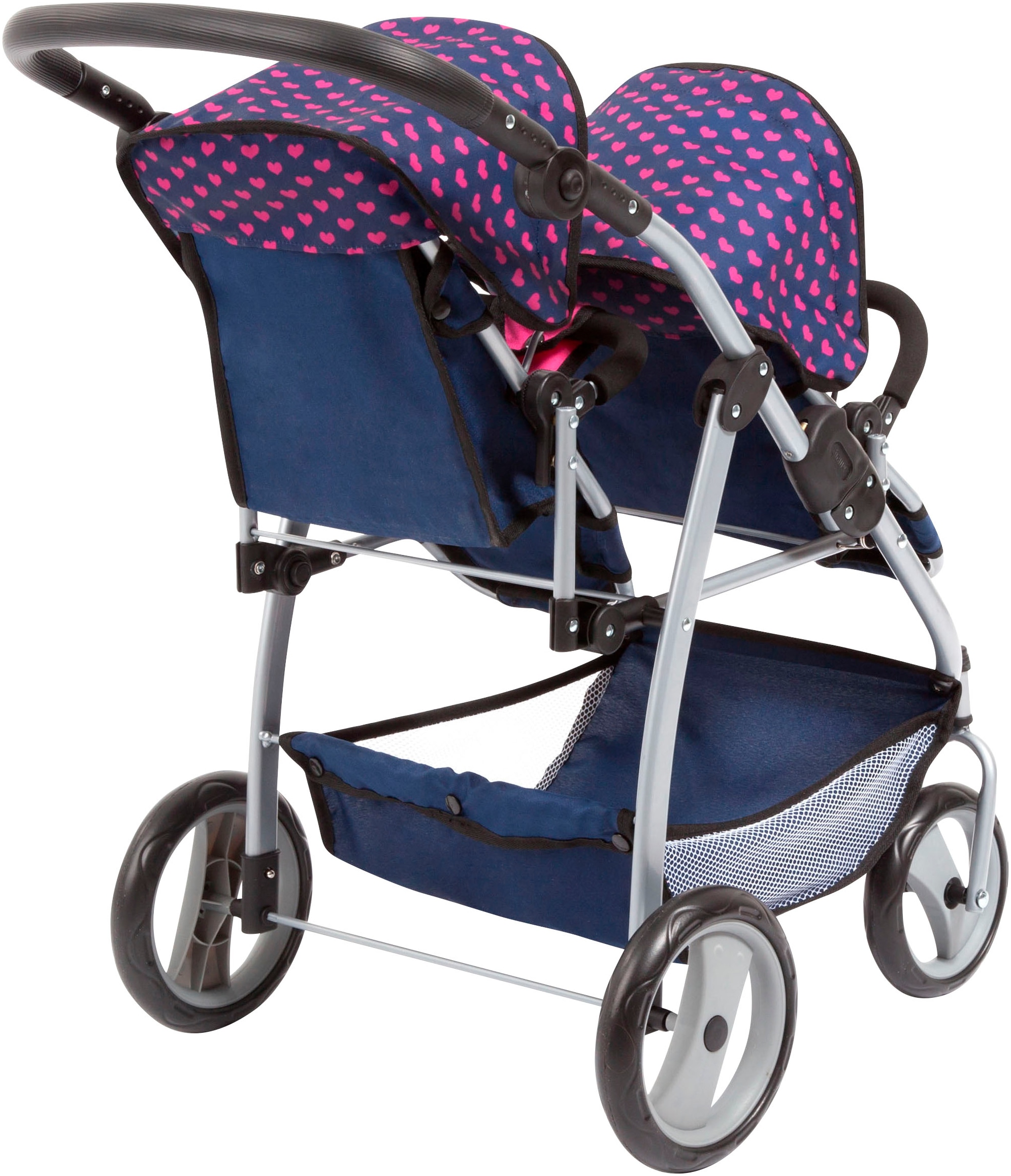Bayer Zwillingspuppenwagen »mit Sonnendach«