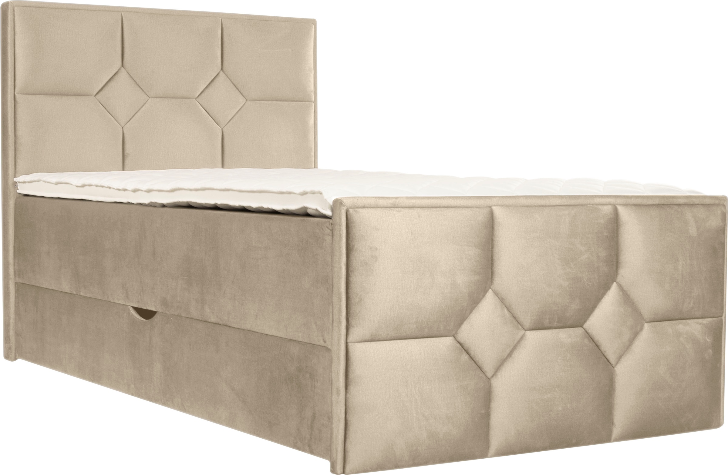 Home affaire Boxspringbett »Ambre« mit Taschen-Federkernmatratze