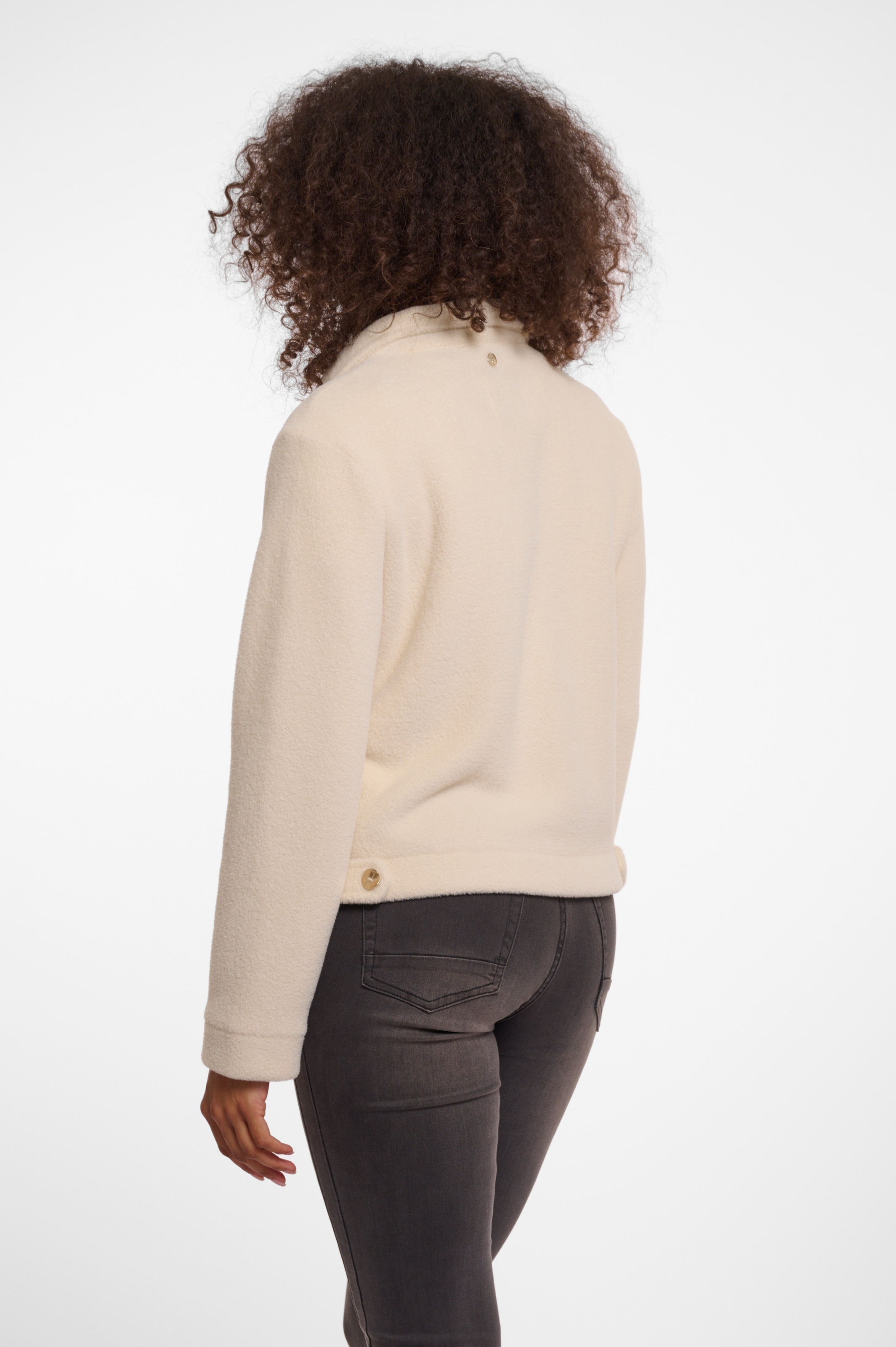 Rino & Pelle Cardigan »BOBIEN« avec col revers et fermeture à boutons