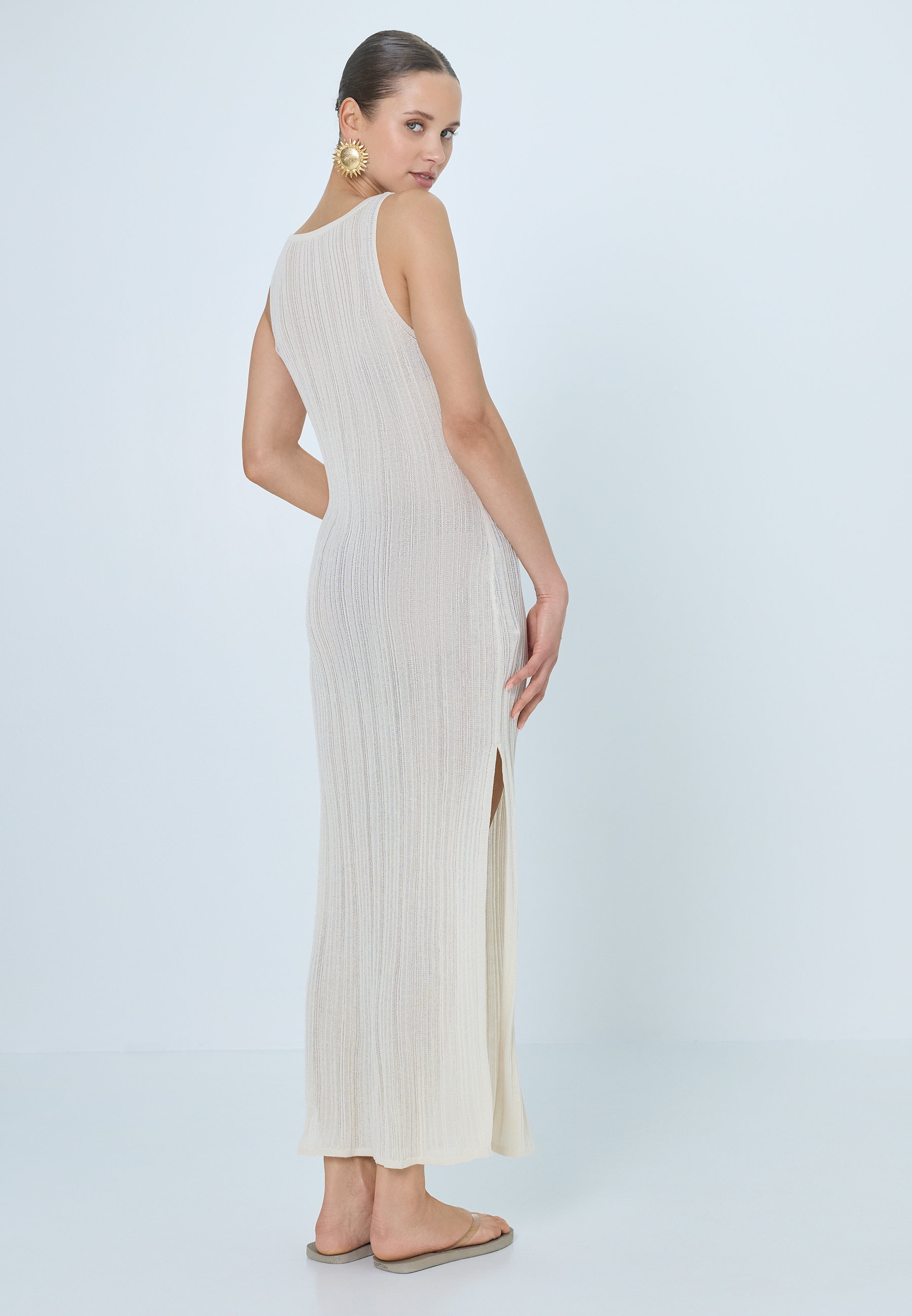 LSCN by LASCANA Robe de plage Robe midi, robe en tricot