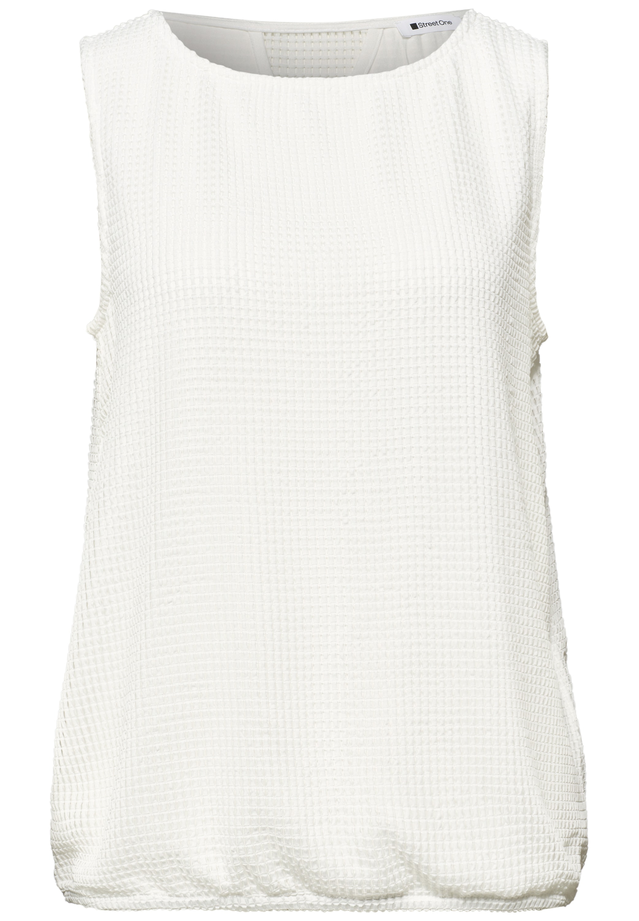 STREET ONE Top en maille top d'été 2-en-1 uni