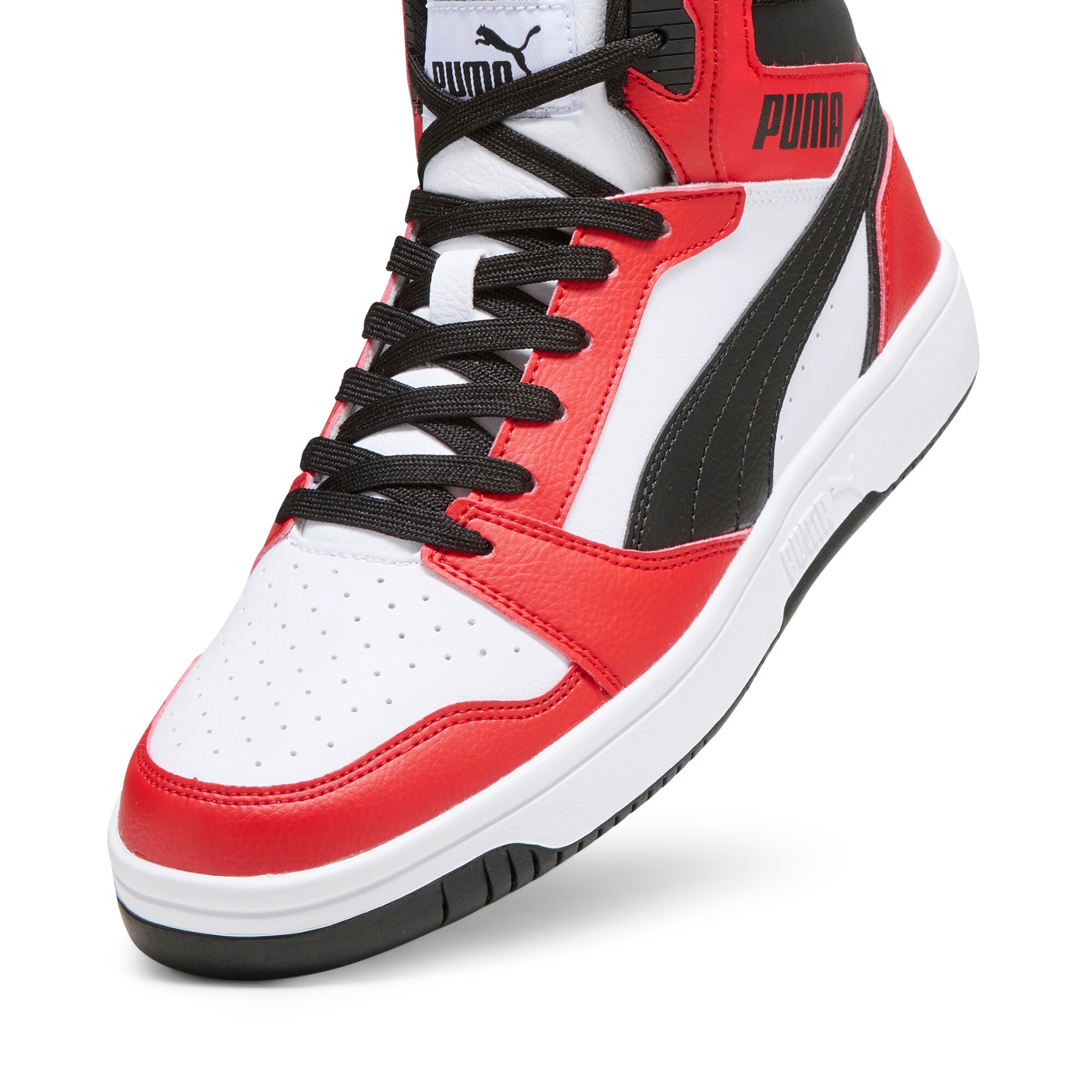 PUMA Sneakers »REBOUND V6«  hauteur cheville, dessus déperlant, semelle intérieure douce