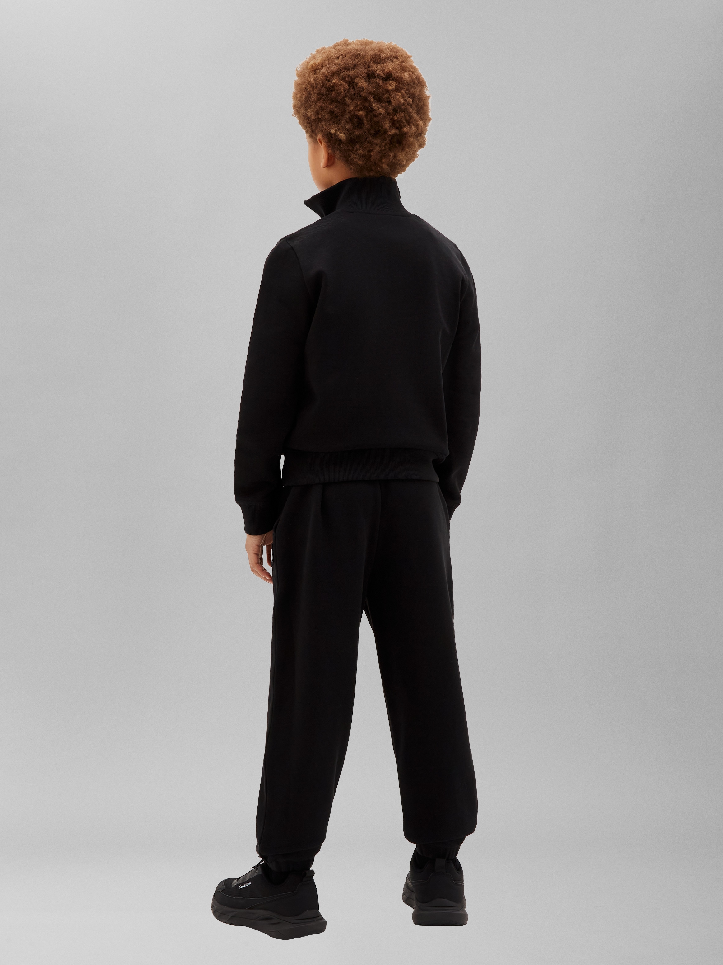 Calvin Klein Jeans Pantalon sweat  Kordelzug am Bund, reine Baumwolle, Logodruck