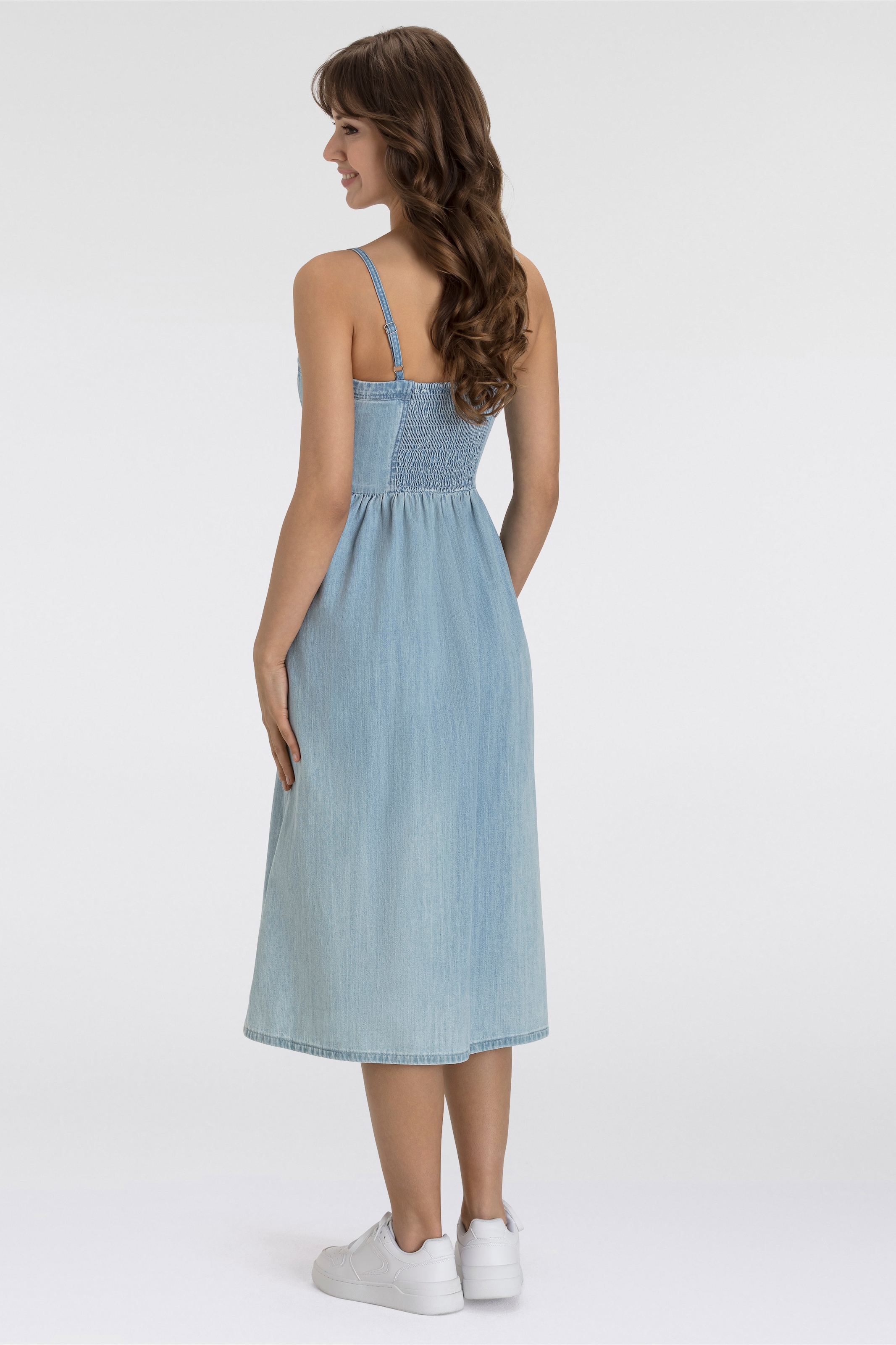Levi's® Robe spaghetti »ALESSIE BUSTIER DRESS« Sommerkleid mit verstellbaren Trägern