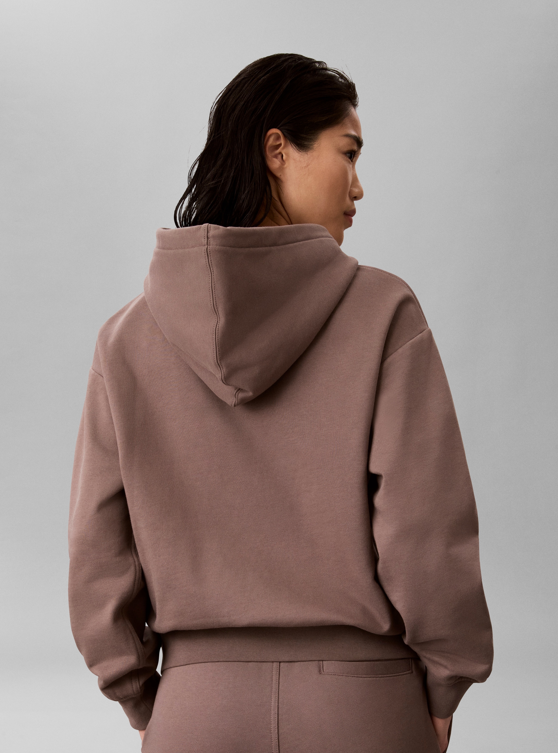 Calvin Klein Sweat à capuche »MONOGRAM RELAXED FRENCH TERRY«, coupe décontractée avec capuche
