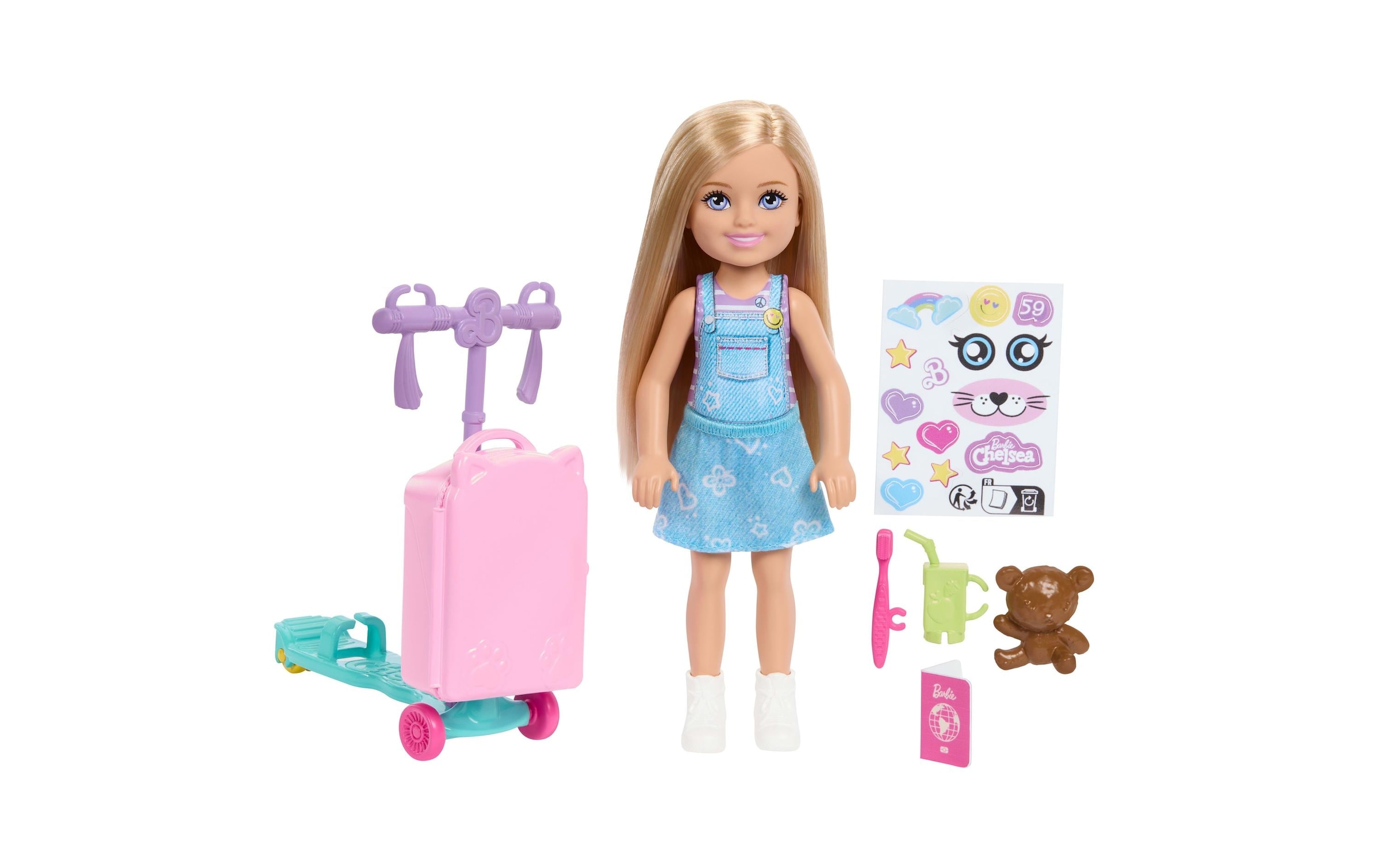 Barbie Poupée à habiller »Barbie Reise Abenteuer Chelsea«