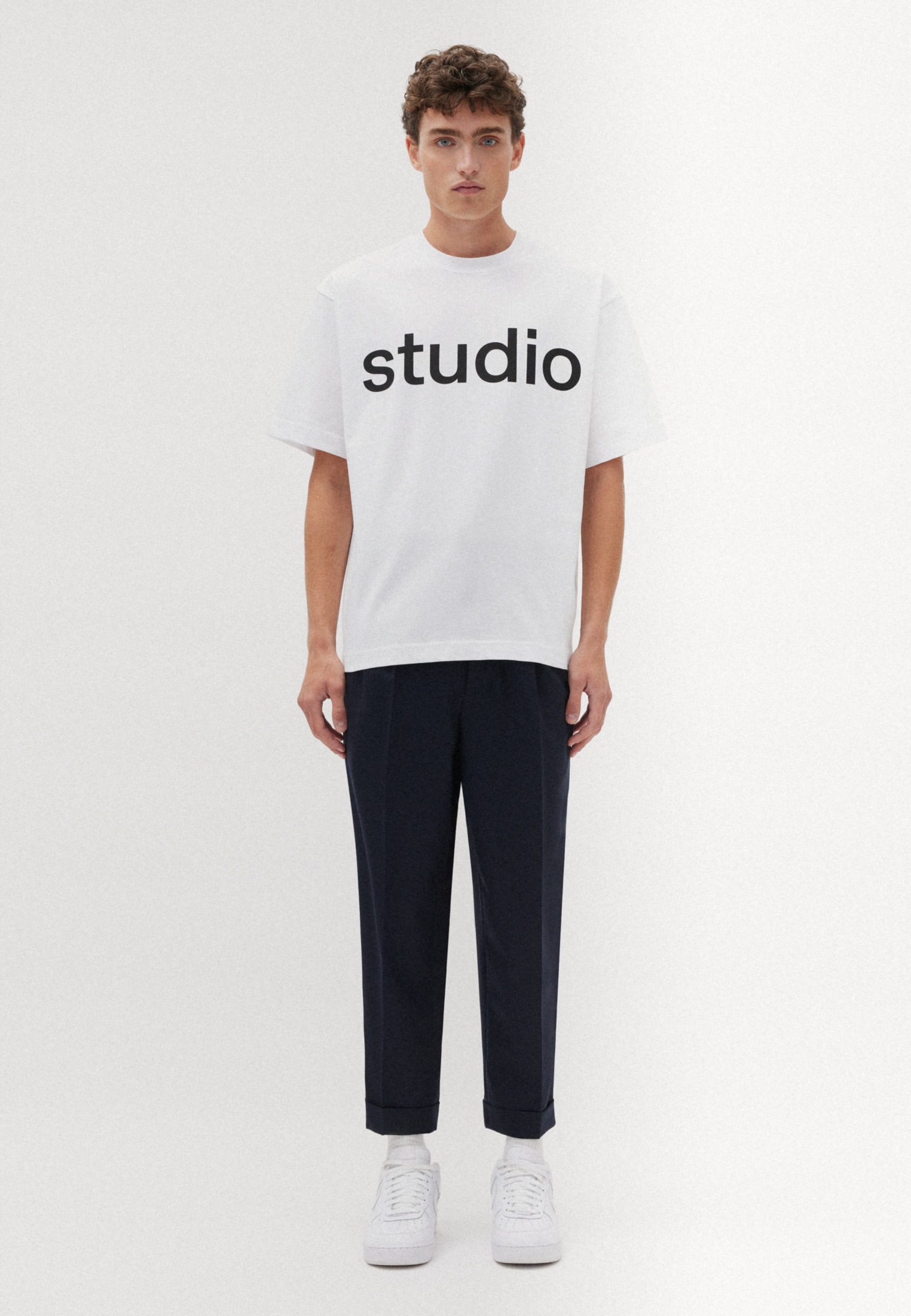 studio seidensticker T-Shirt »Studio« 1/2 Rundhals