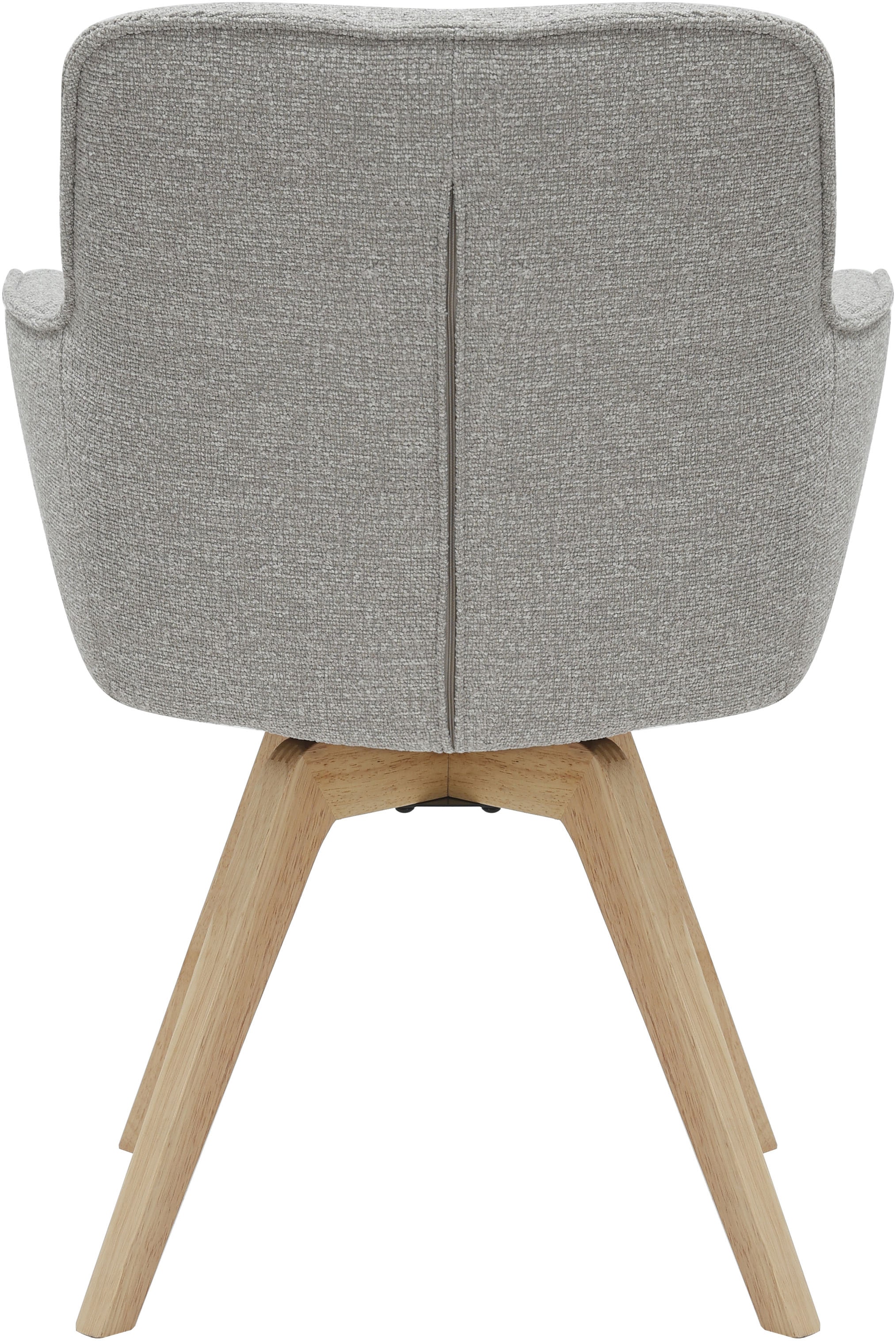 GOODproduct Esszimmerstuhl »Sigune« () 1 Stk.pflegeleichter Webstoff Bezug, massives Echtholzgestell