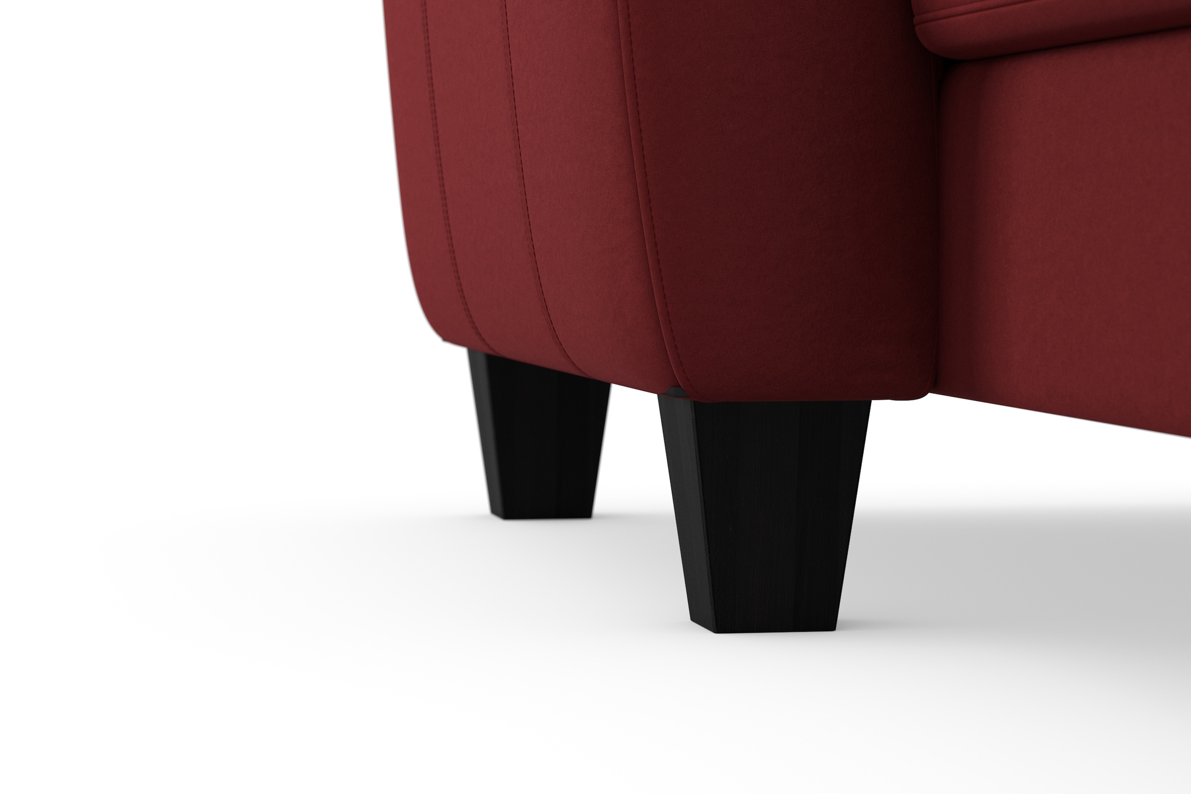 sit&more Ecksofa »Belluci L-Form« inklusive Federkern, wahlweise mit Schlaffunktion und Bettkasten