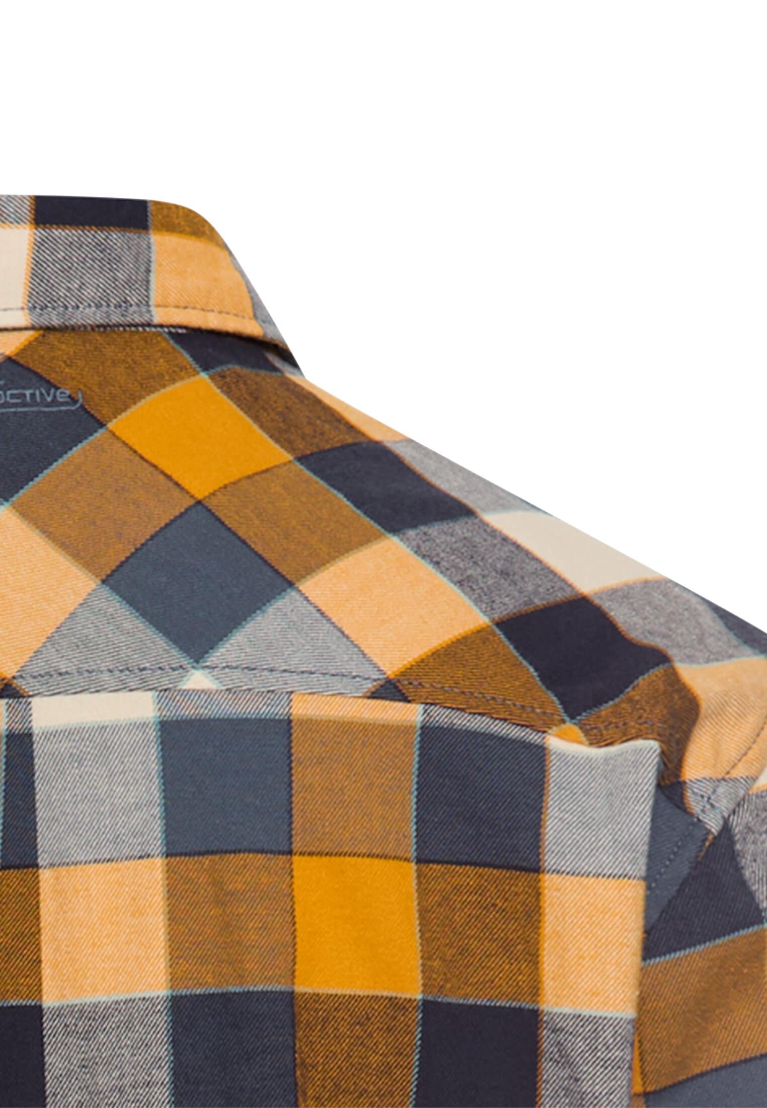 camel active Chemise à manches longues mit Logo Stickerei