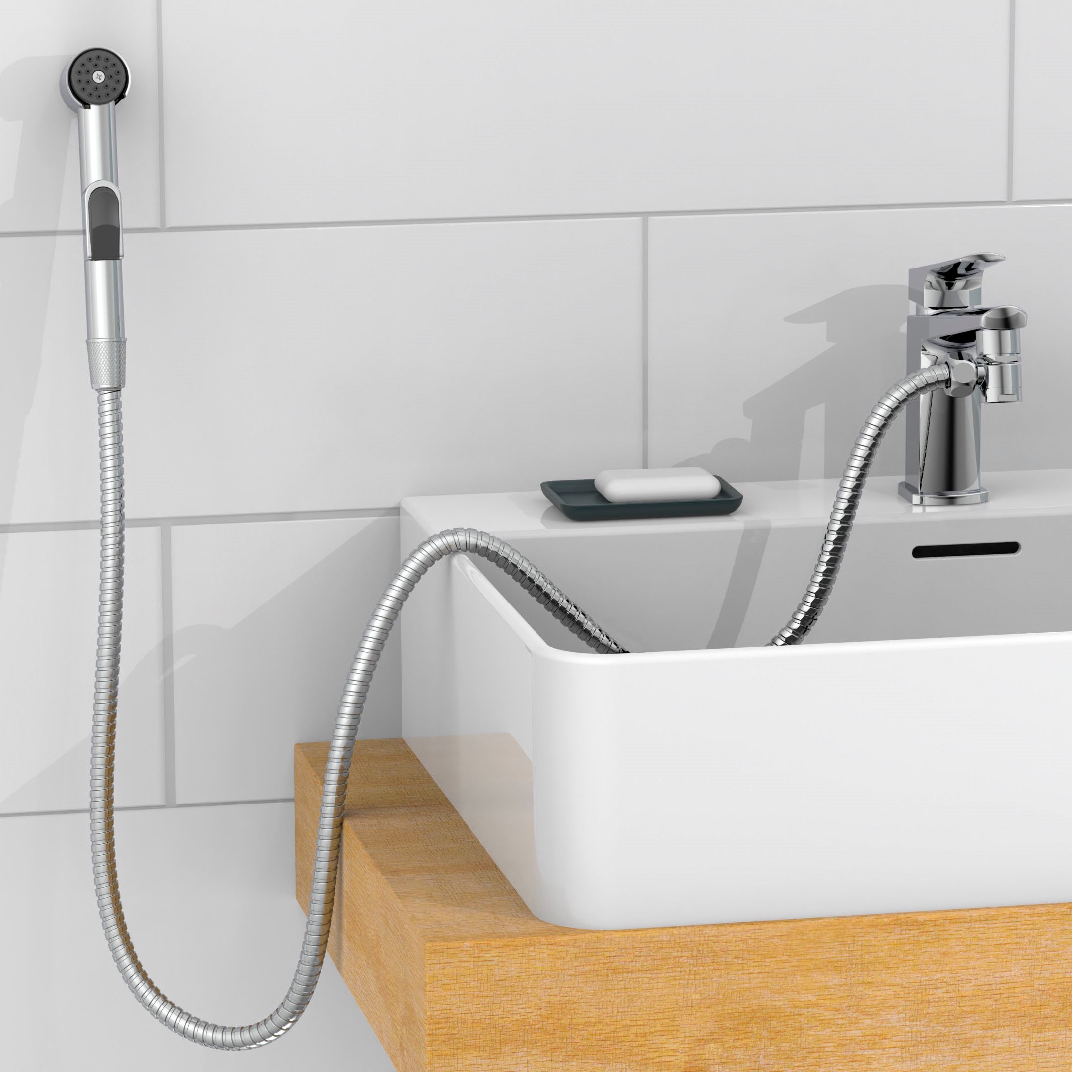 Schütte Robinetterie de salle de bain »ARUBA« incl. pop-up, anti-calcaire, silencieux