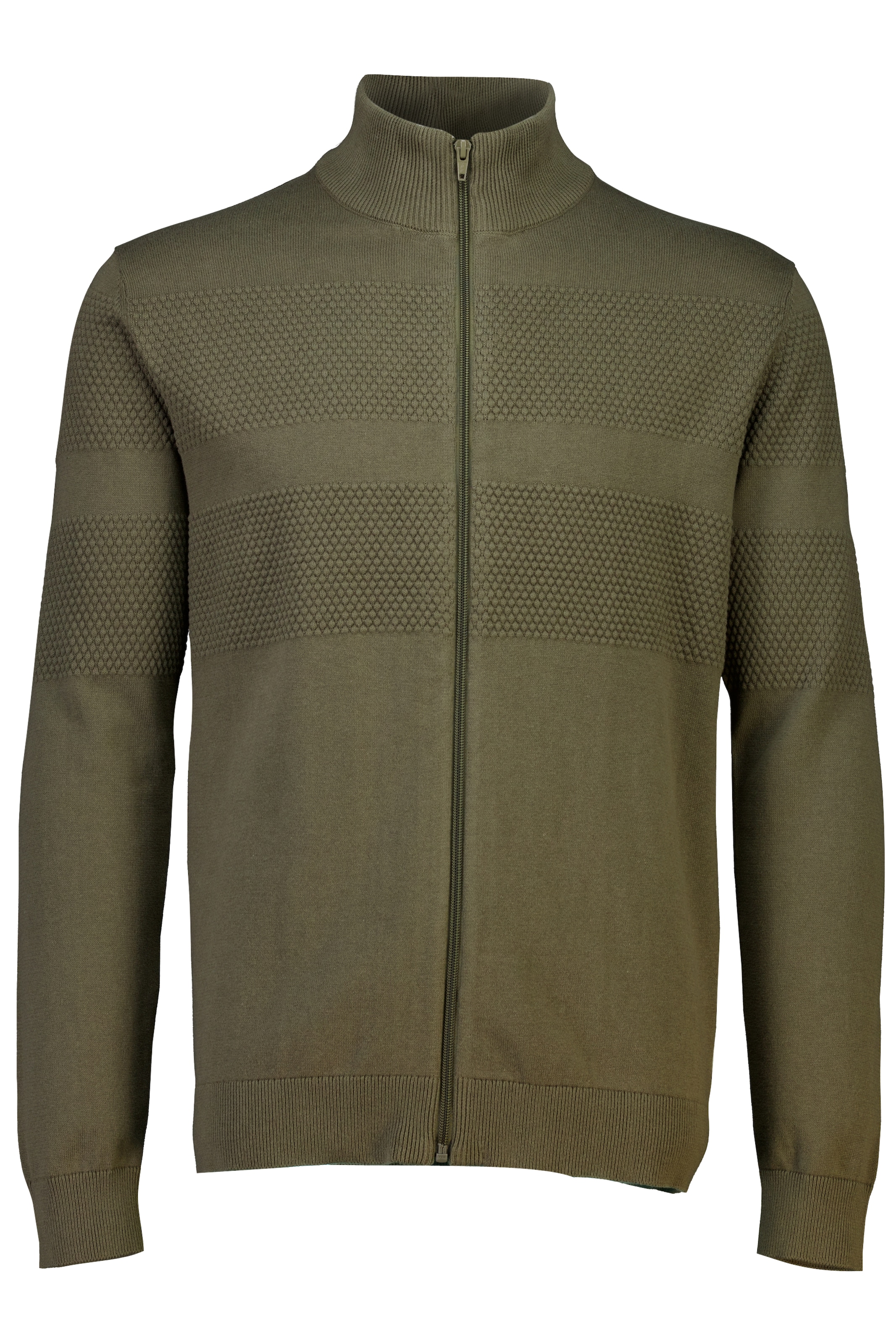 LINDBERGH Strickjacke mit Stehkragen und Reissverschluss