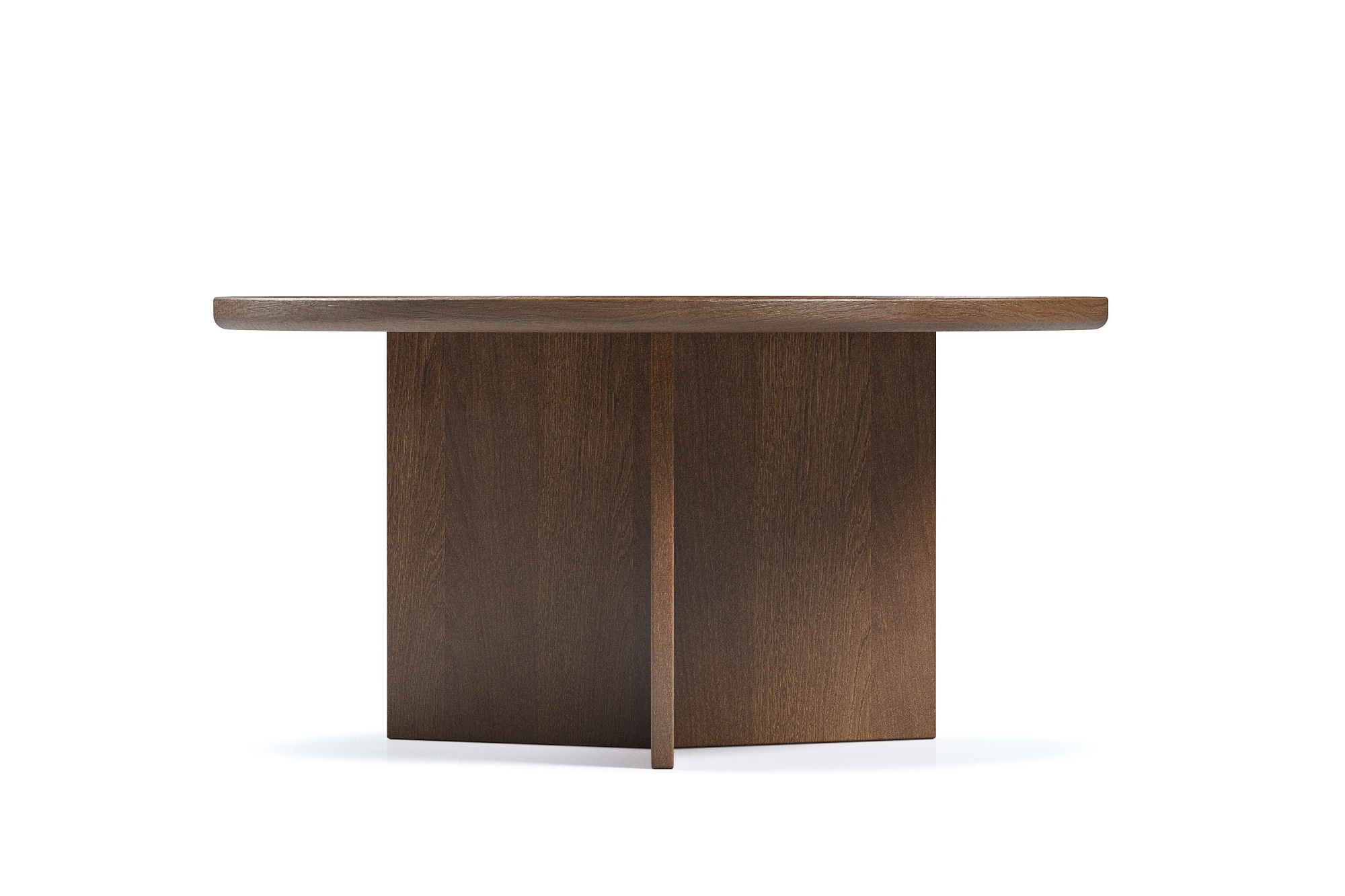 Woodman Table basse »Cala« 83/83/42 cm,  Breite 83 cm, rund, Tischplatte aus massiver Eiche, FSC® zertifiziert