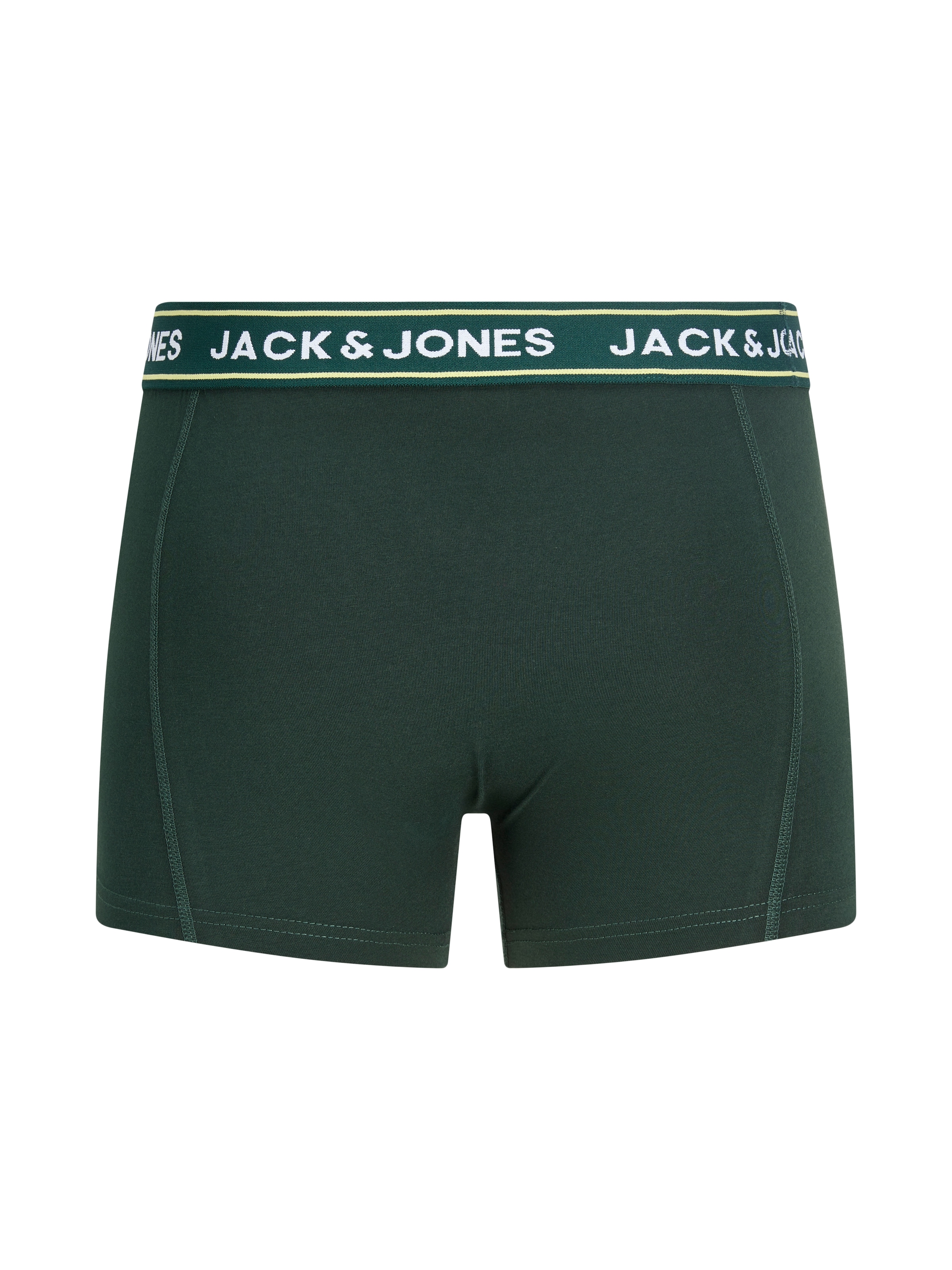 Jack & Jones PlusSize Tronc »JACMAX SOLID TRUNKS 5 PACK BTW PLS« Paquet, 5 cuis mélange de coton, bord-côte élastique