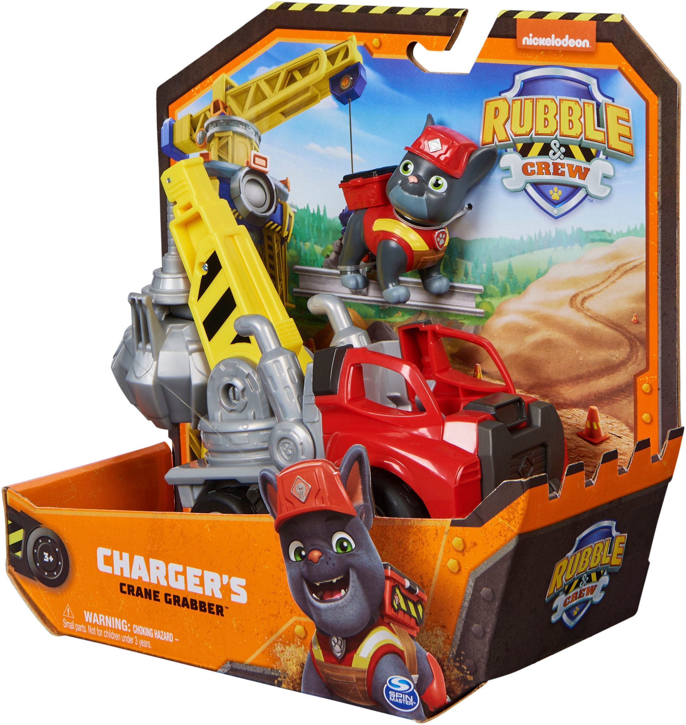 Spin Master Voiture-jouet »Rubble & Crew - Core Vehicle Solid Charger«