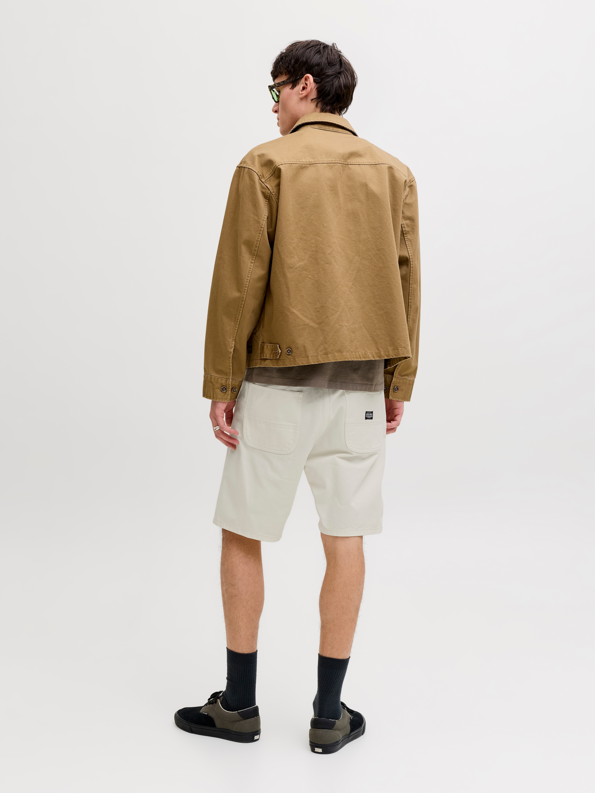 Jack & Jones Short en chino »JPSTTONY RAYE WORKER SHORT MID SN«  Baumwolle, 5-Pocket Style