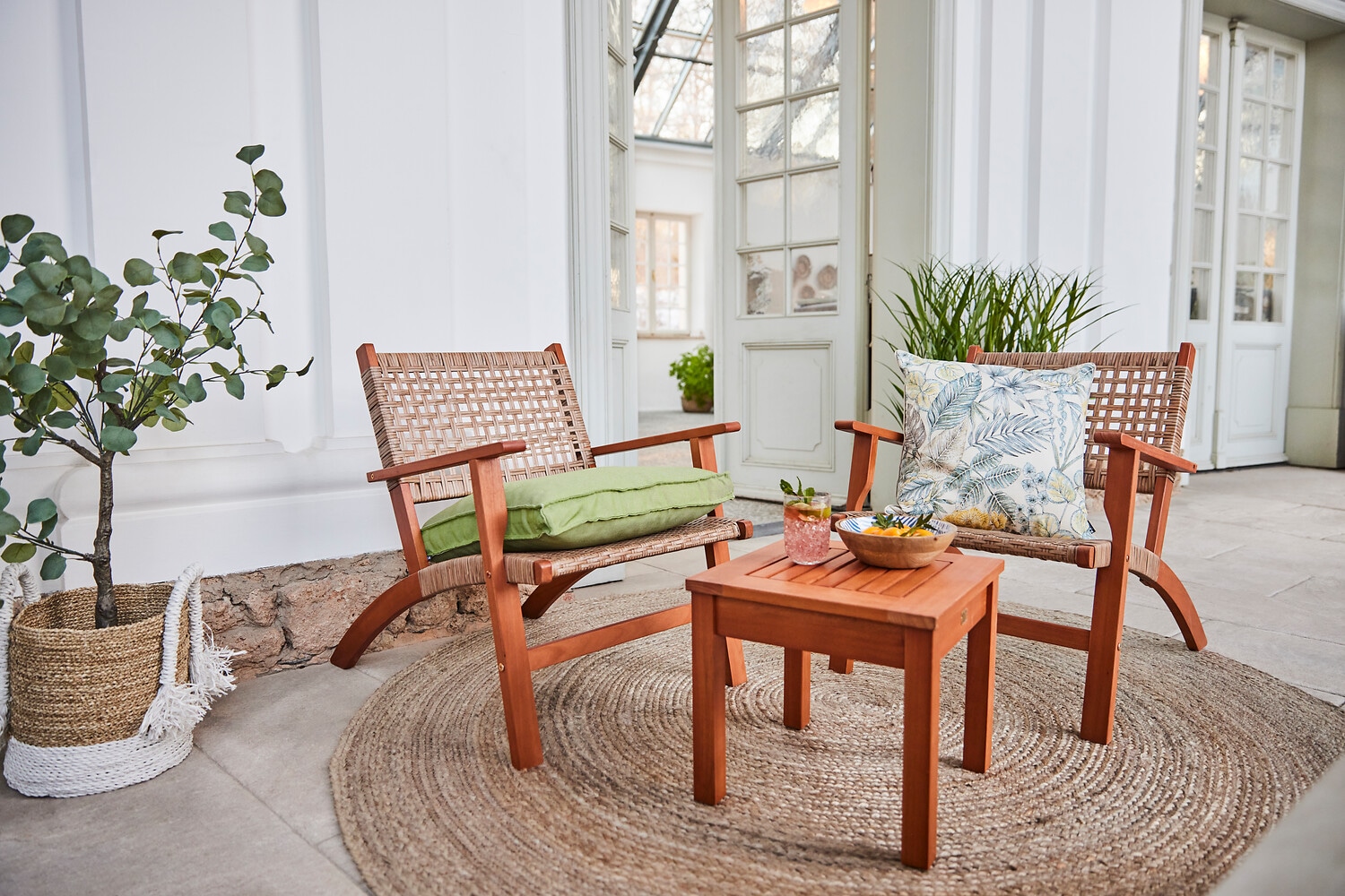 H.O.C.K. Coussin d'assise »Caribe« Outdoor geeignet