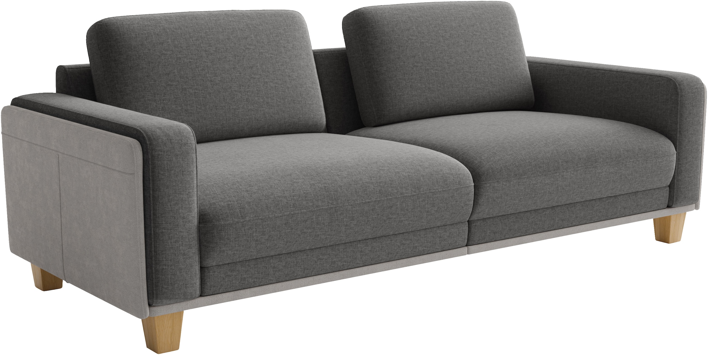 sit&more Canapé Big »Concept« Canapé moderne avec trois couleurs de pieds au choix