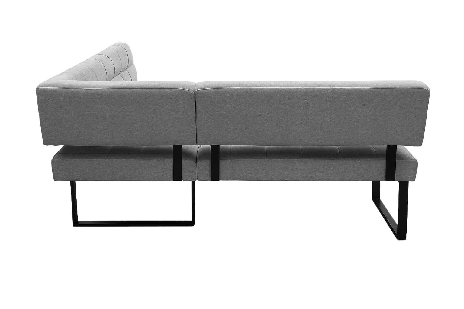 Home affaire Ensemble de bancs d'angle »Mia Essecke, Sitzgruppe, Eckbankgruppe, Küchenbankgruppe« Set, 4er, 4 tlg. Eckbank mit Wellenfederung; Tisch in Eiche massiv