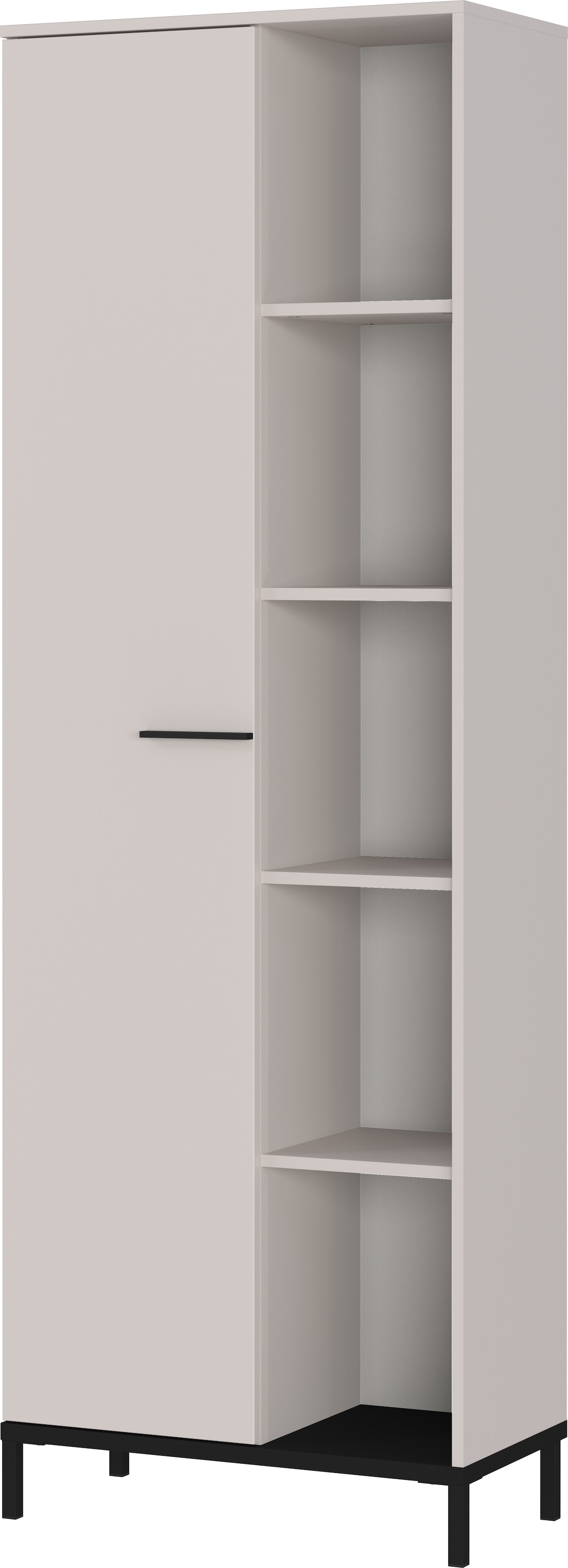 GERMANIA Aktenschrank »GW-Rovigo, mit offenem Regal,« 1 Stk. tlg. spiegelverkehrt montierbar, Höhe 190 cm, Made in Germany