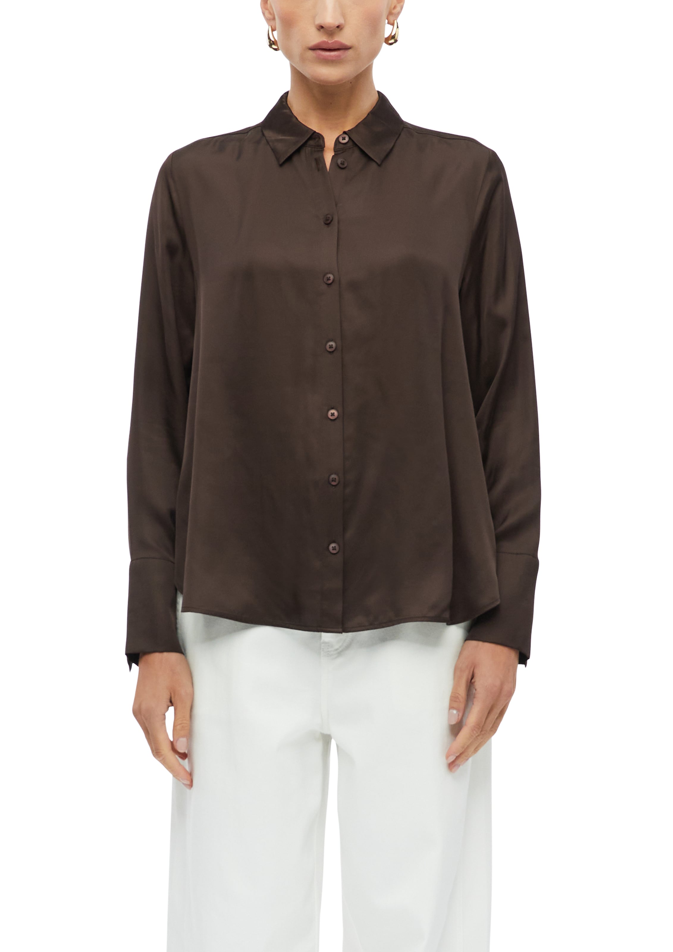 s.Oliver BLACK LABEL Blouse à manches longues en viscose