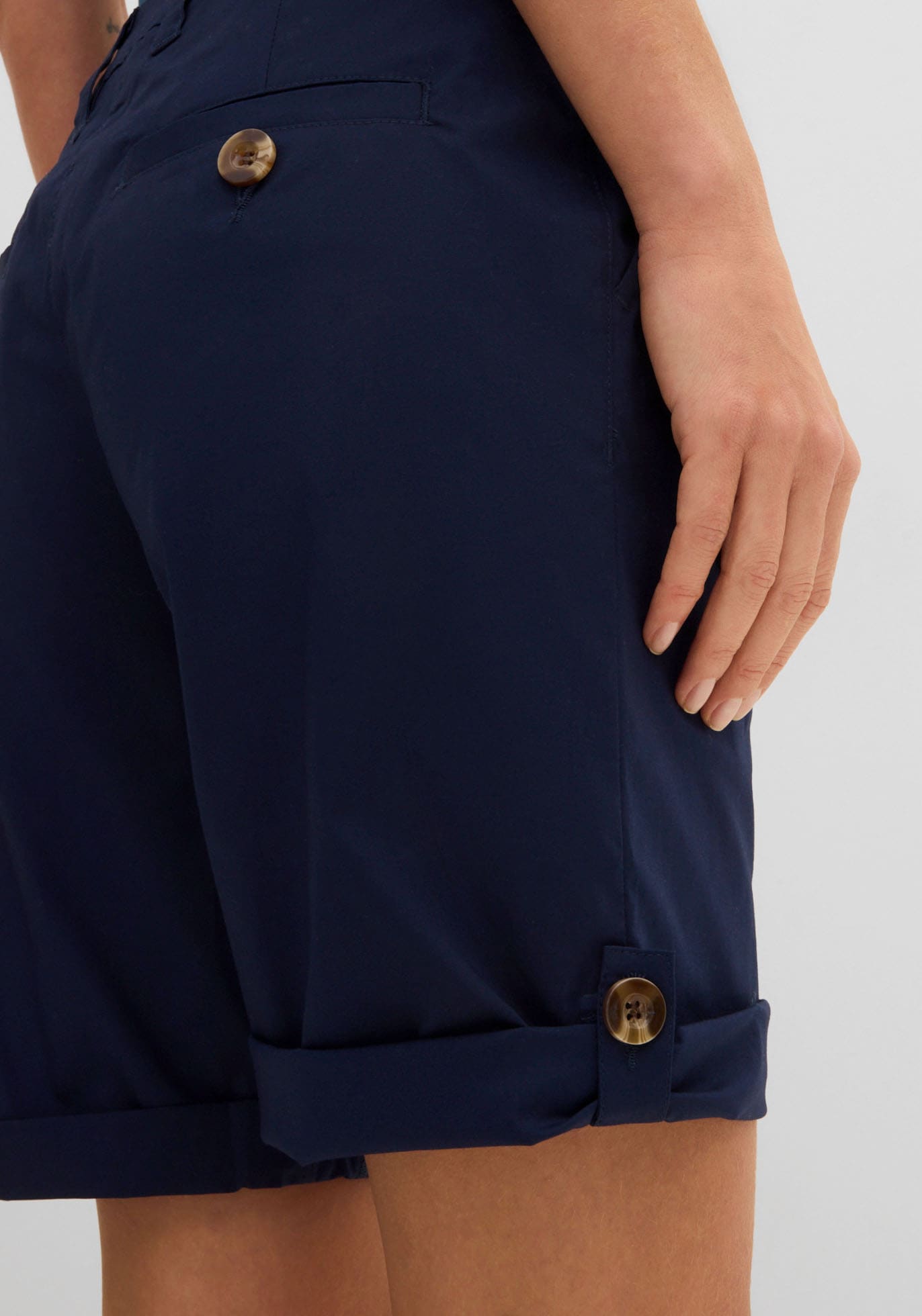 bonprix Bermuda »Stretch Bermuda«  avec jambes retroussables, Regular Fit